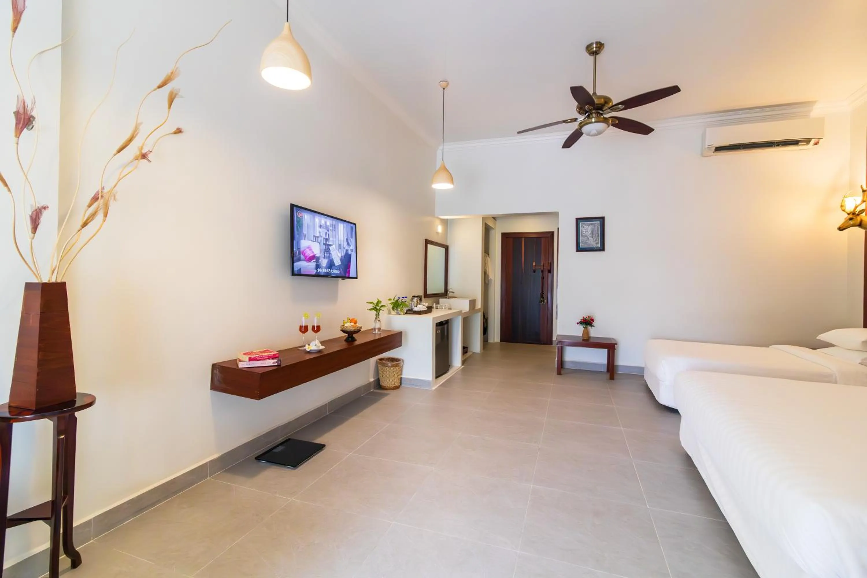 Bed in Sala Siem Reap Hotel