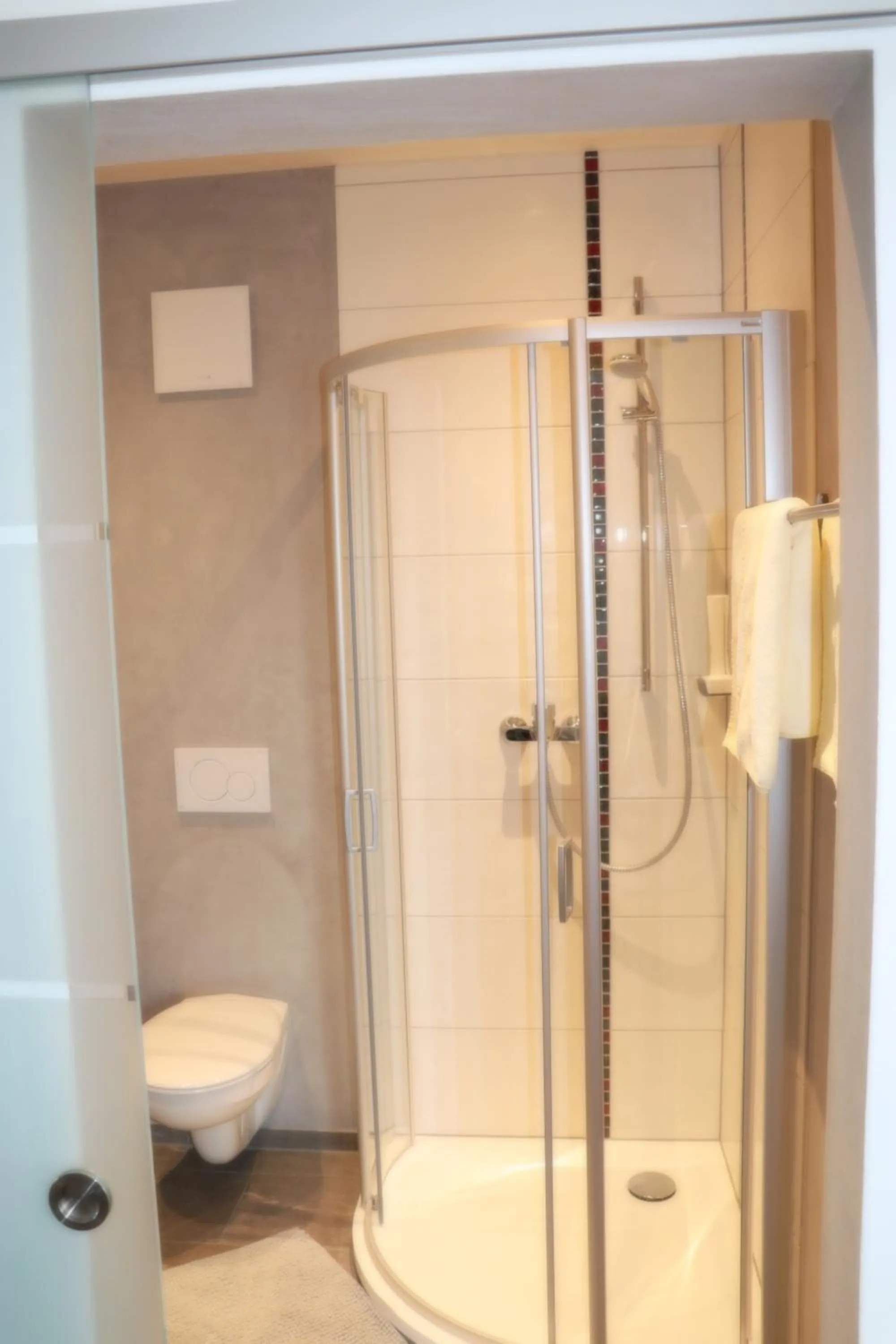 Shower in Gasthof Post