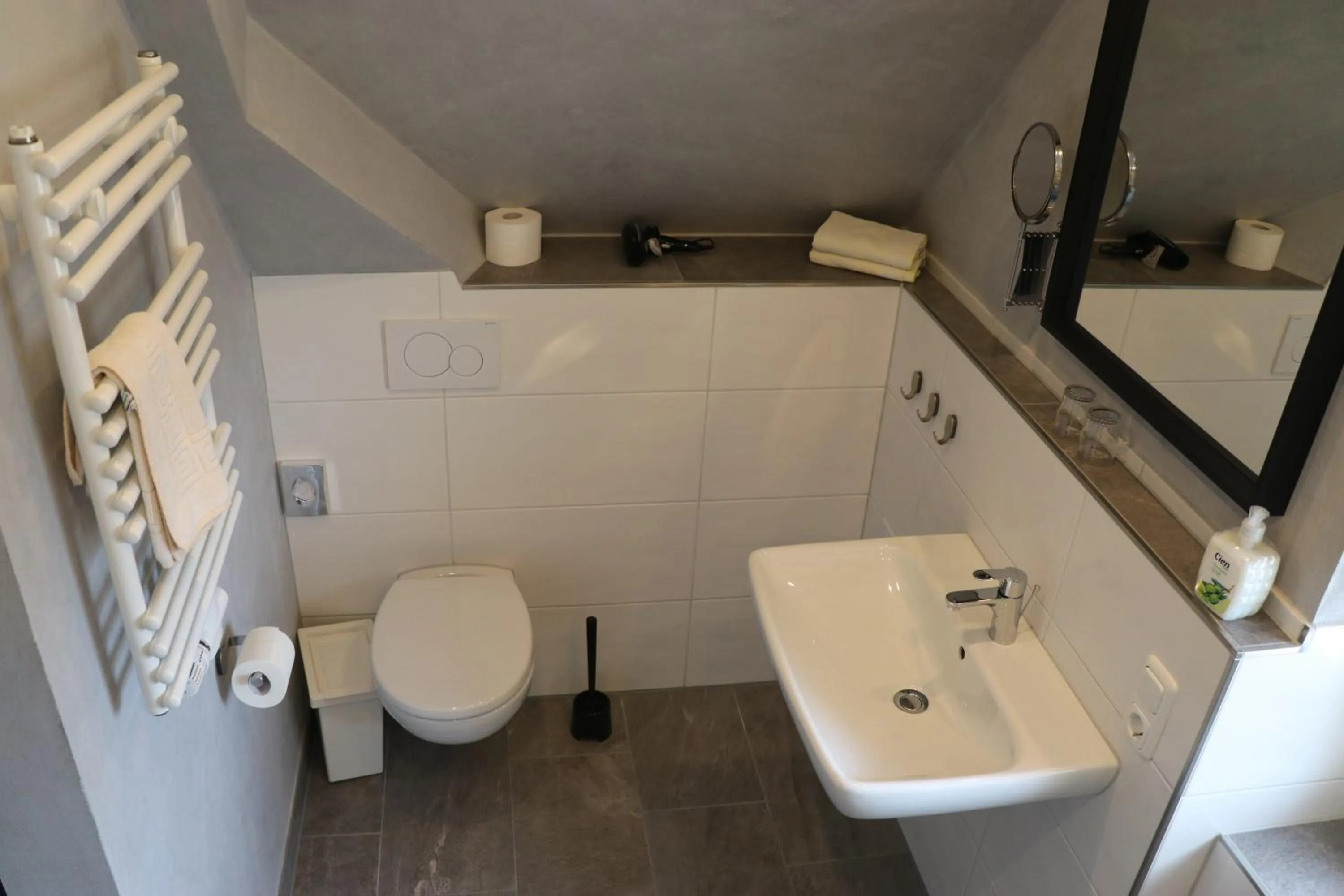 Toilet in Gasthof Post