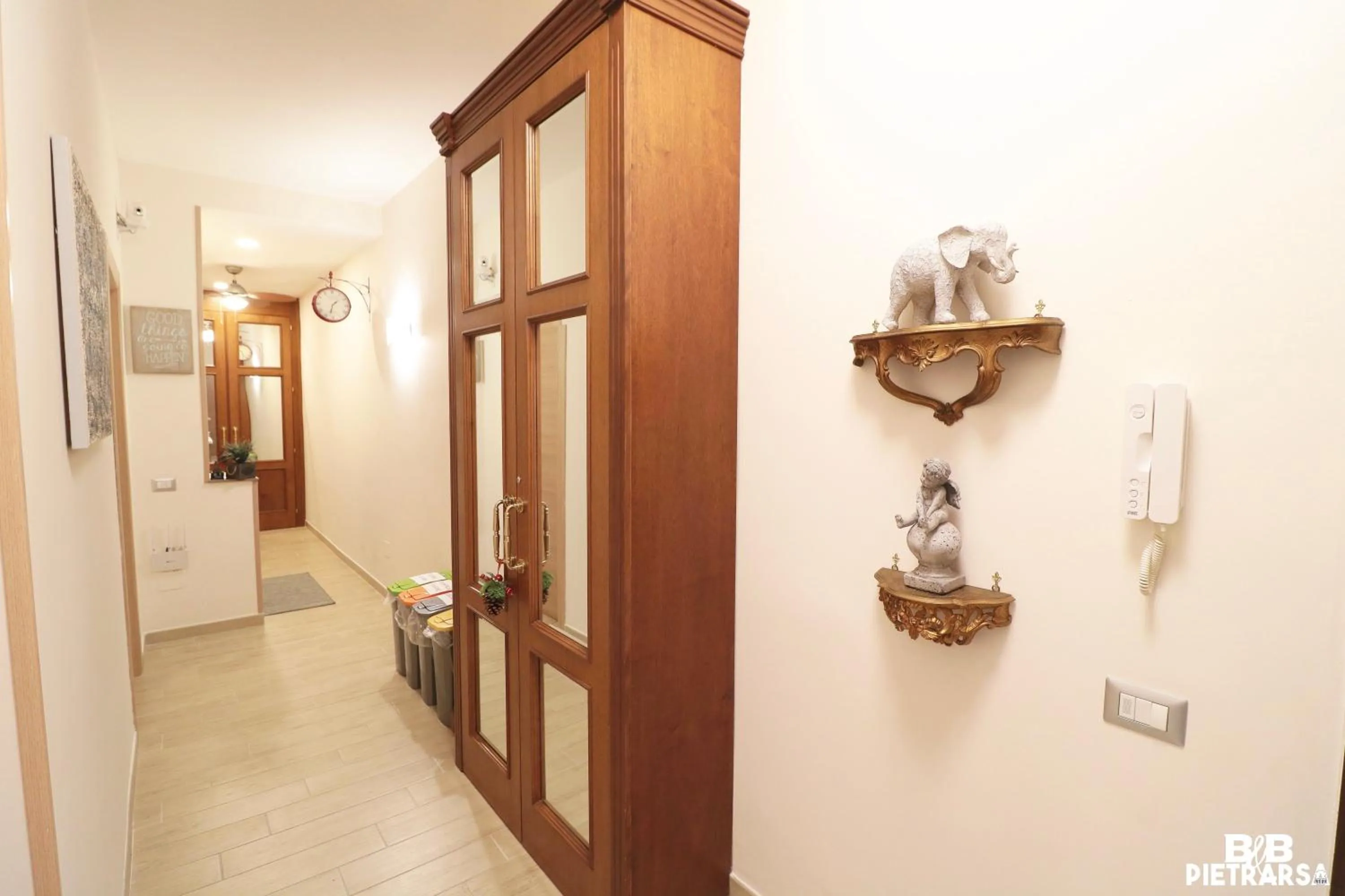 Lobby or reception in B&B Pietrarsa