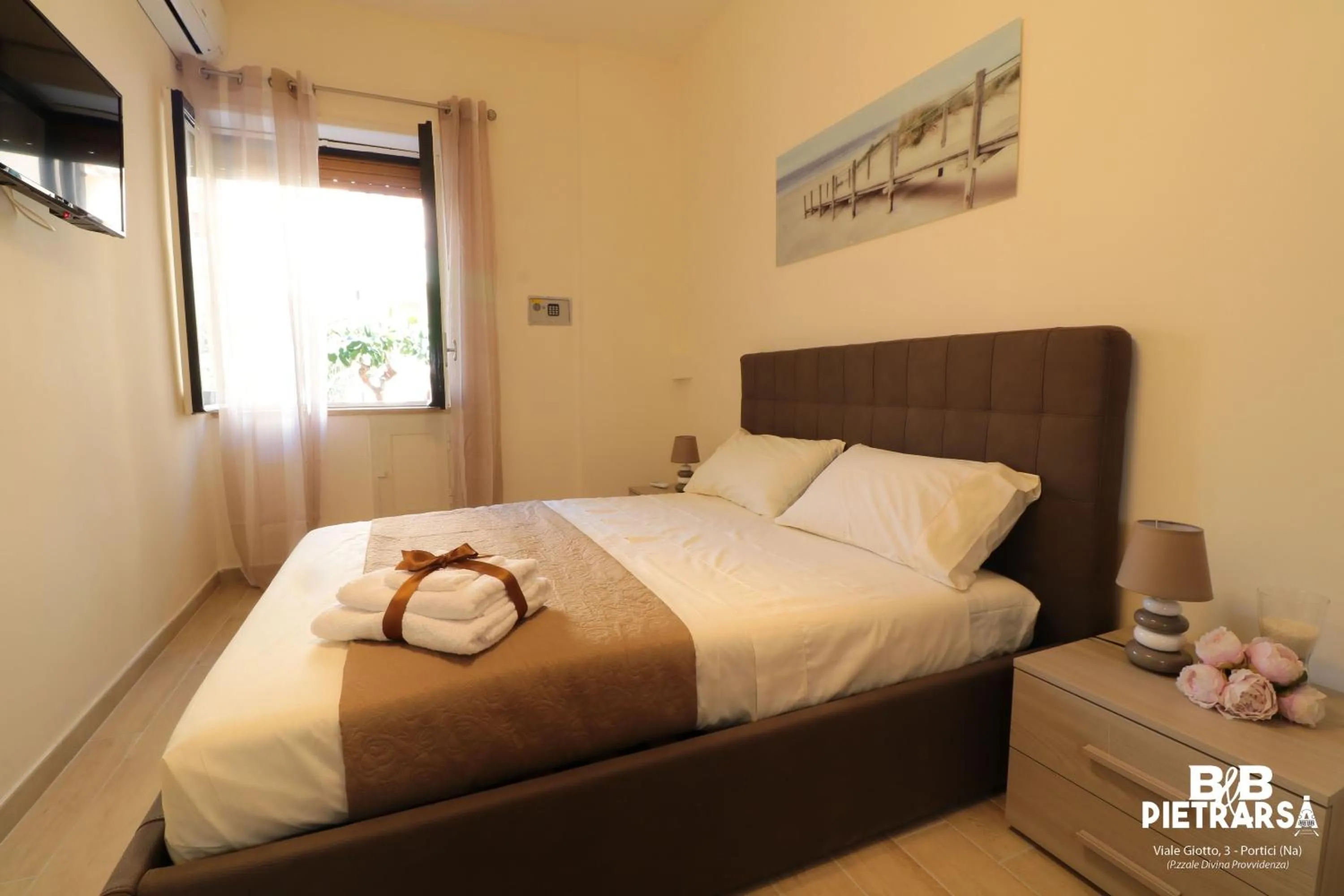 Bed in B&B Pietrarsa