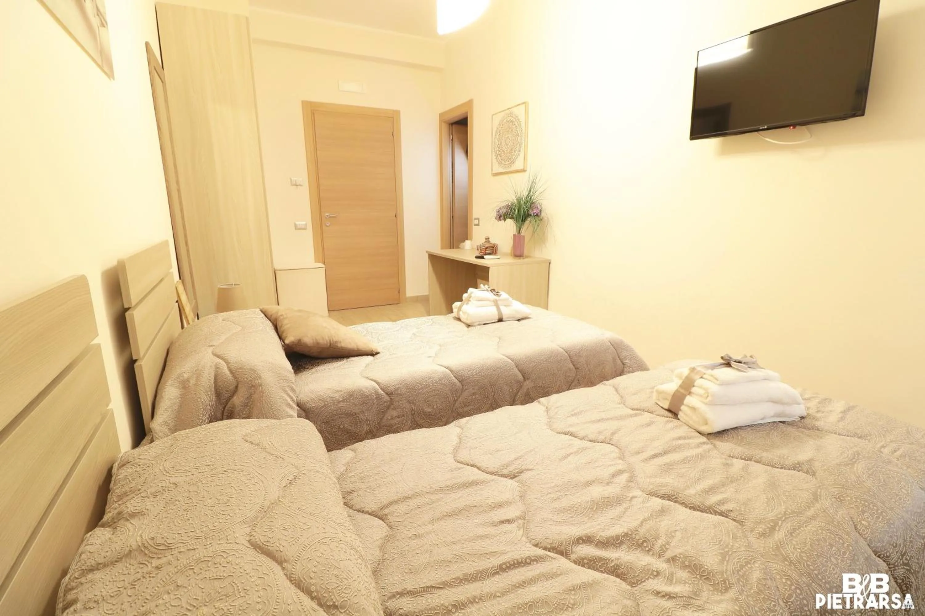 Bed in B&B Pietrarsa