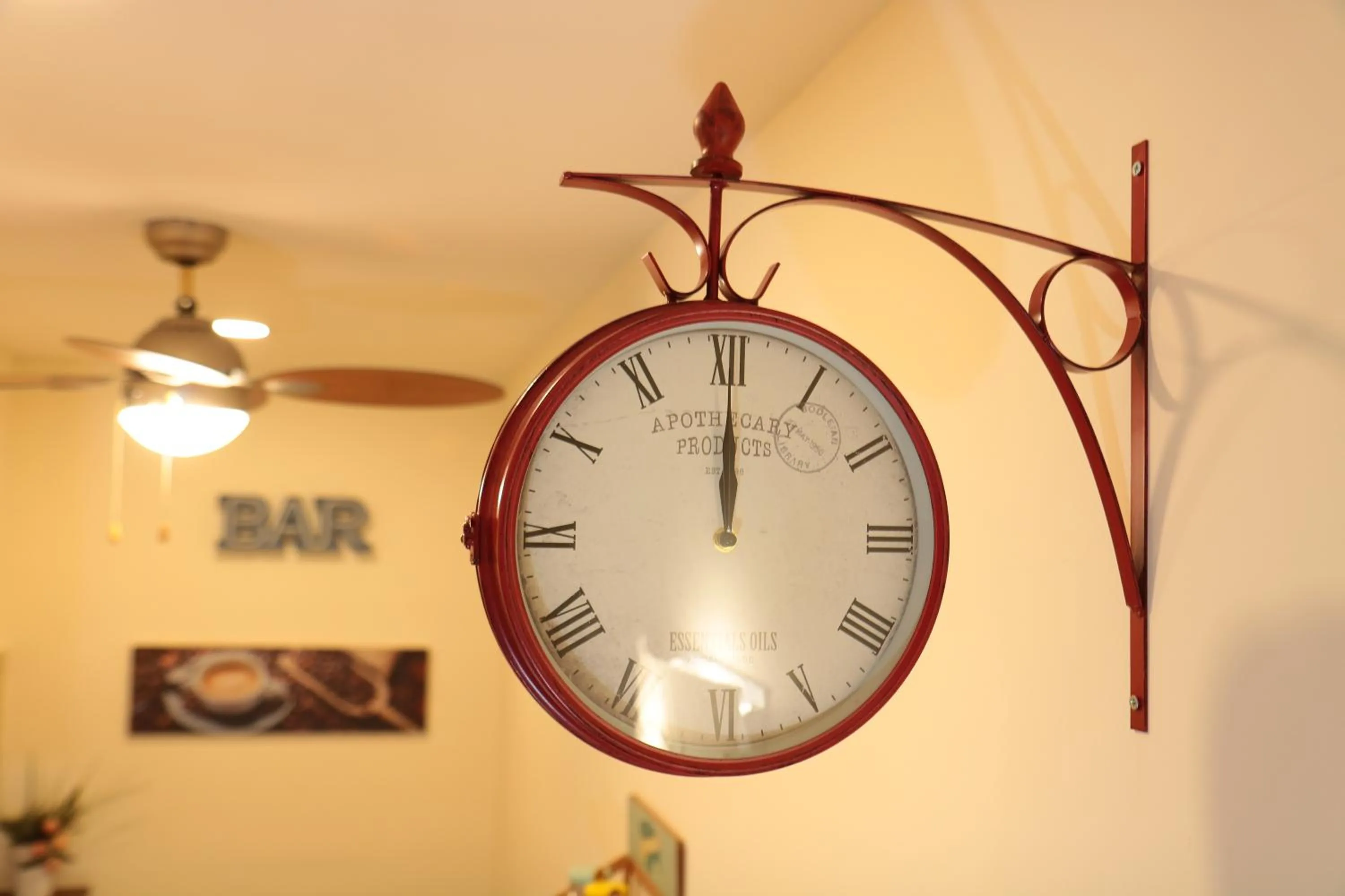 Decorative detail in B&B Pietrarsa