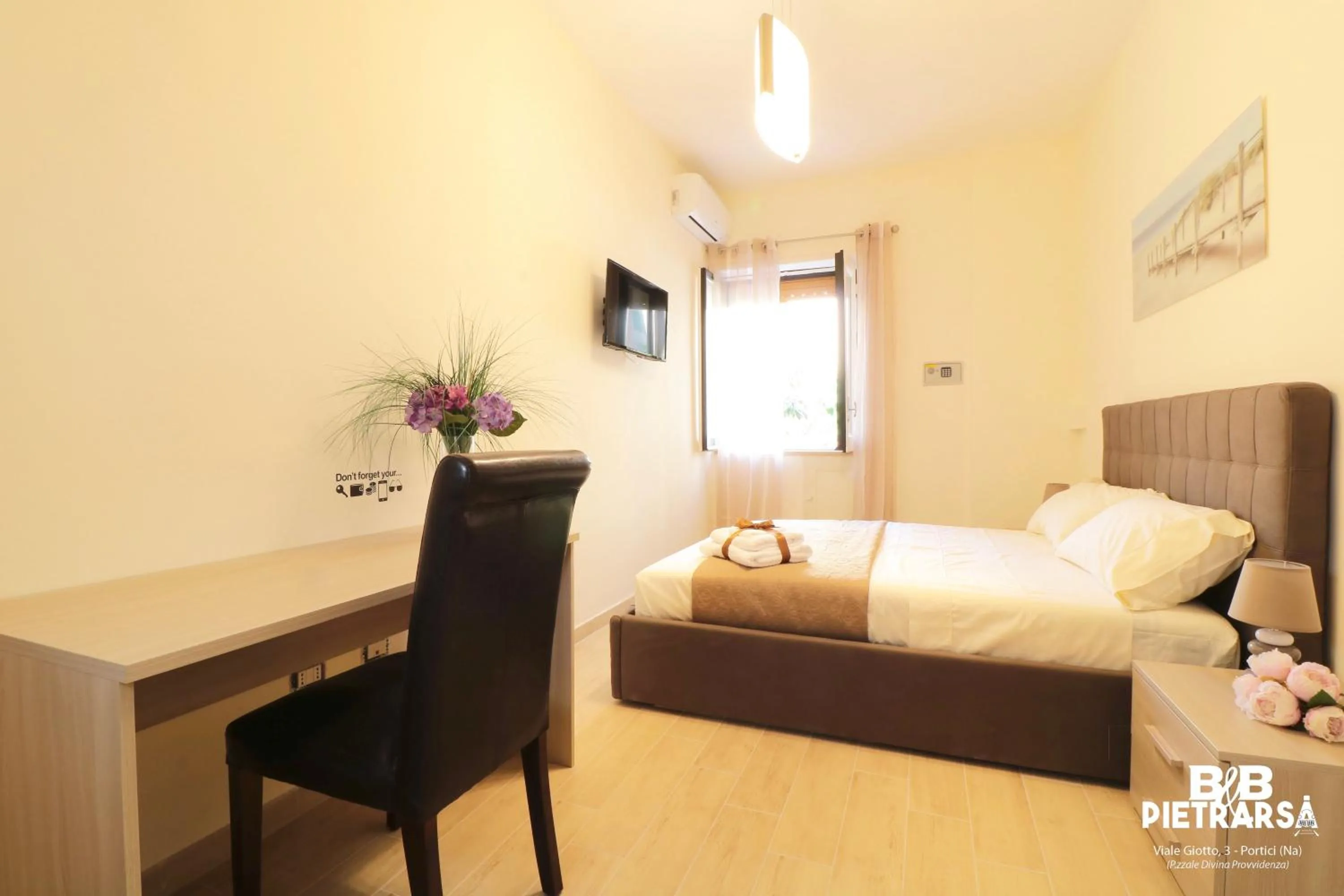 Bed in B&B Pietrarsa