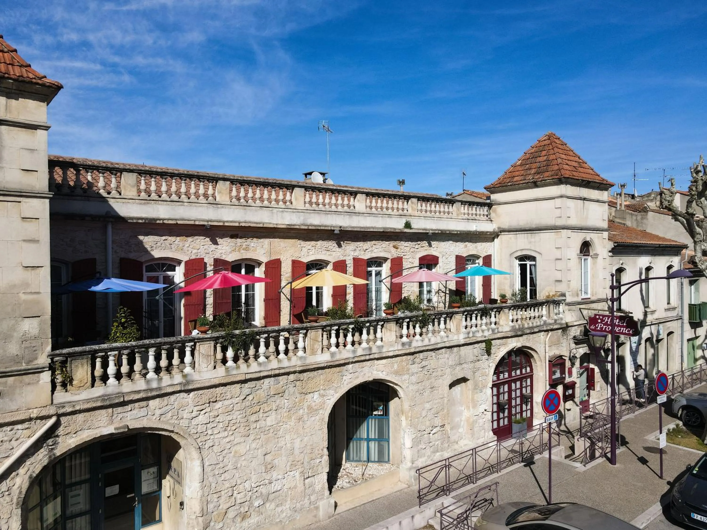 Balcony/Terrace in Hotel Des Artistes
