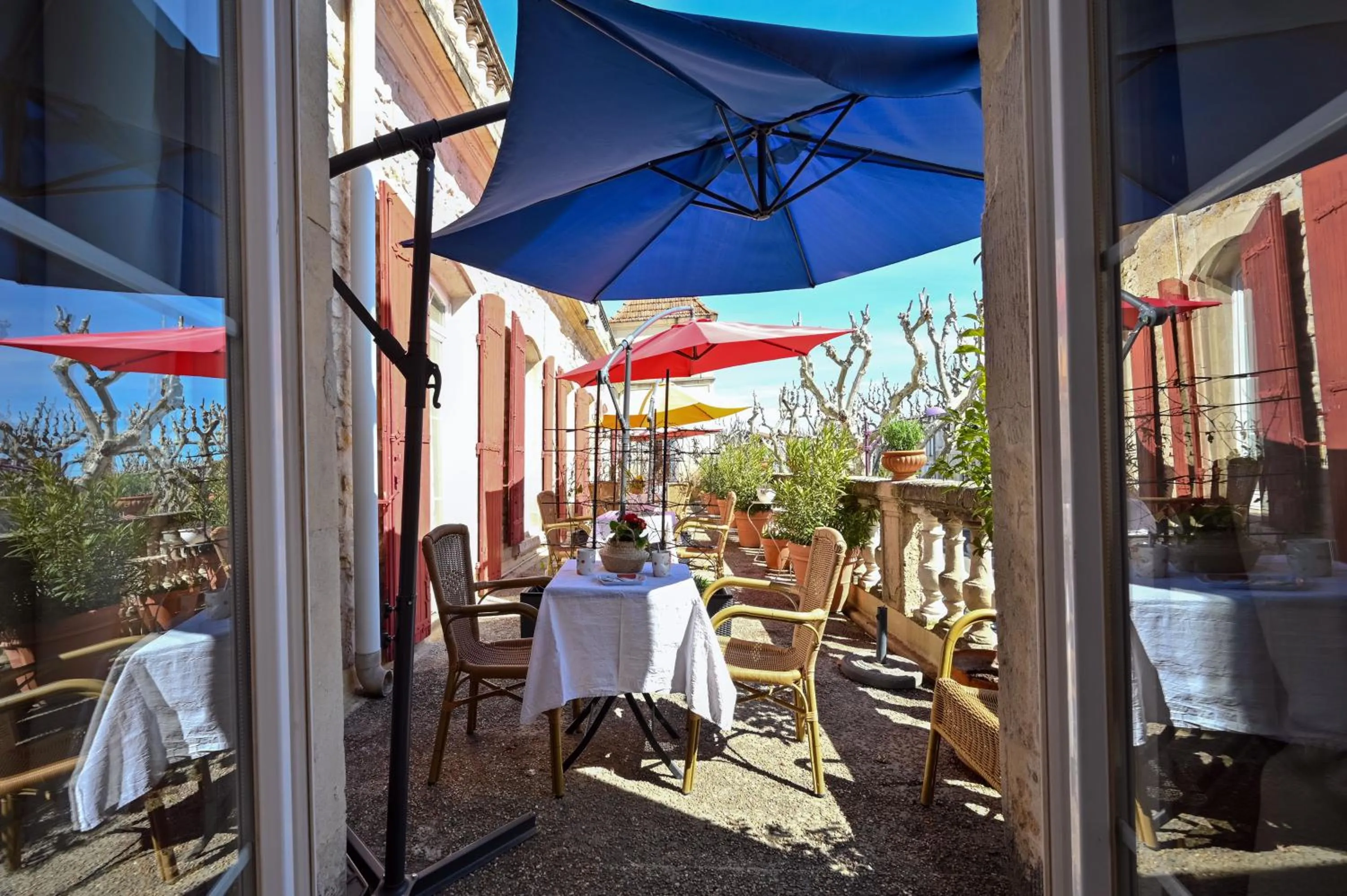 Balcony/Terrace in Hotel Des Artistes