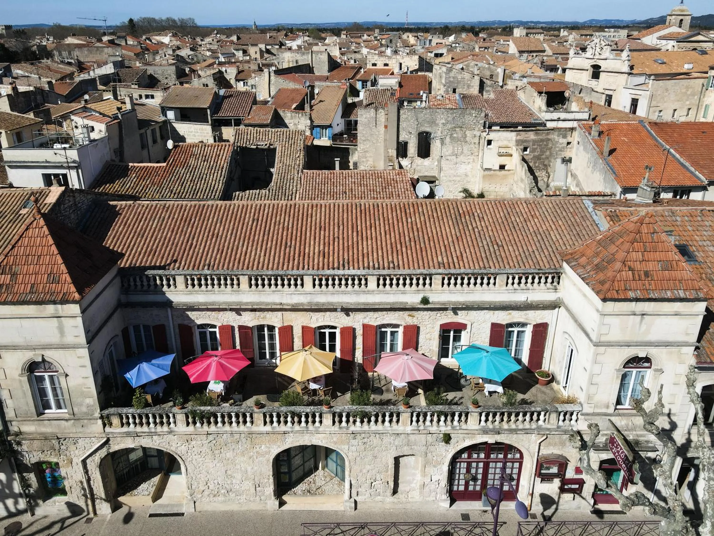 Balcony/Terrace in Hotel Des Artistes