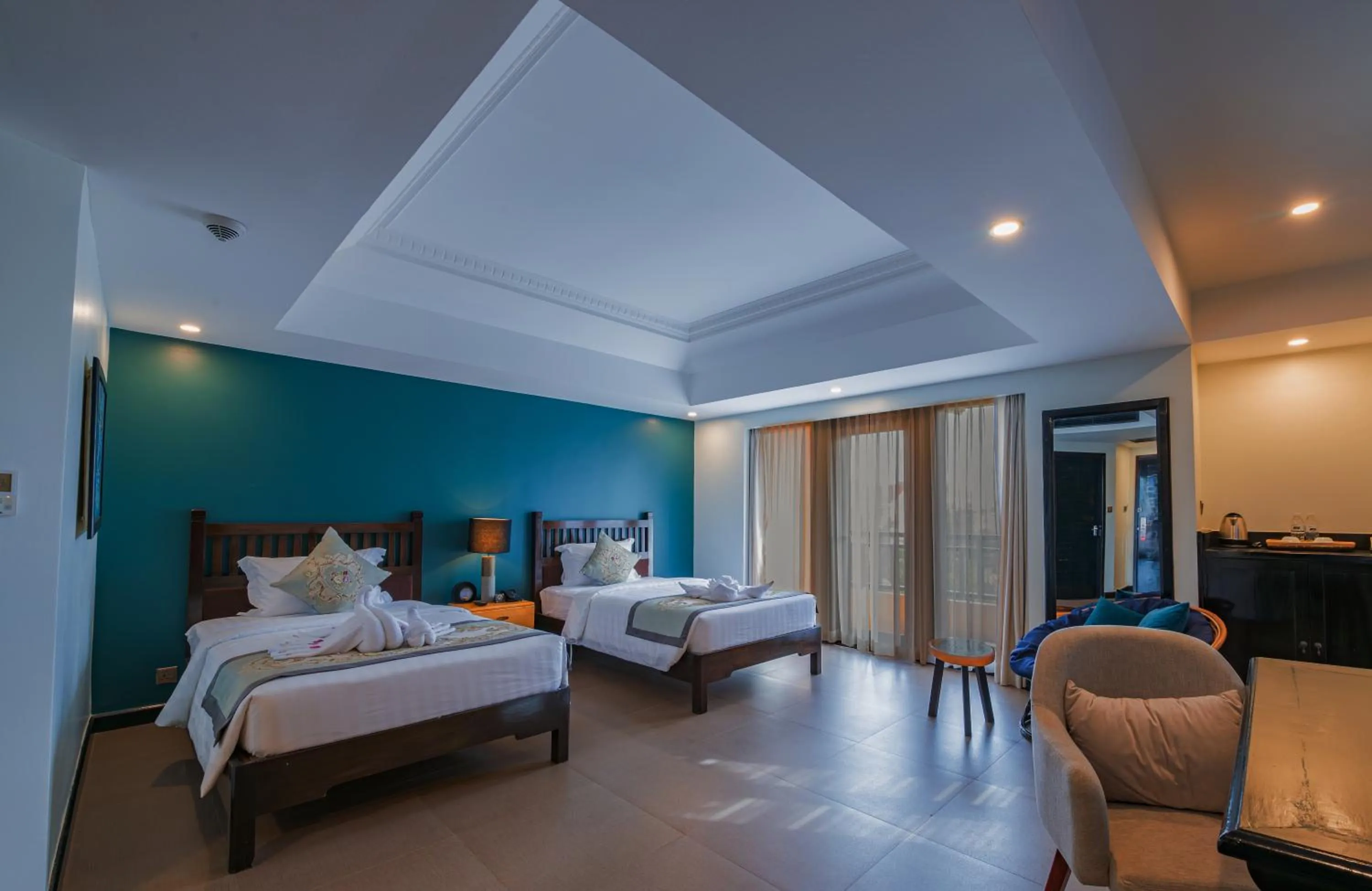 Bedroom, Bed in Sokchea Angkor Hotel