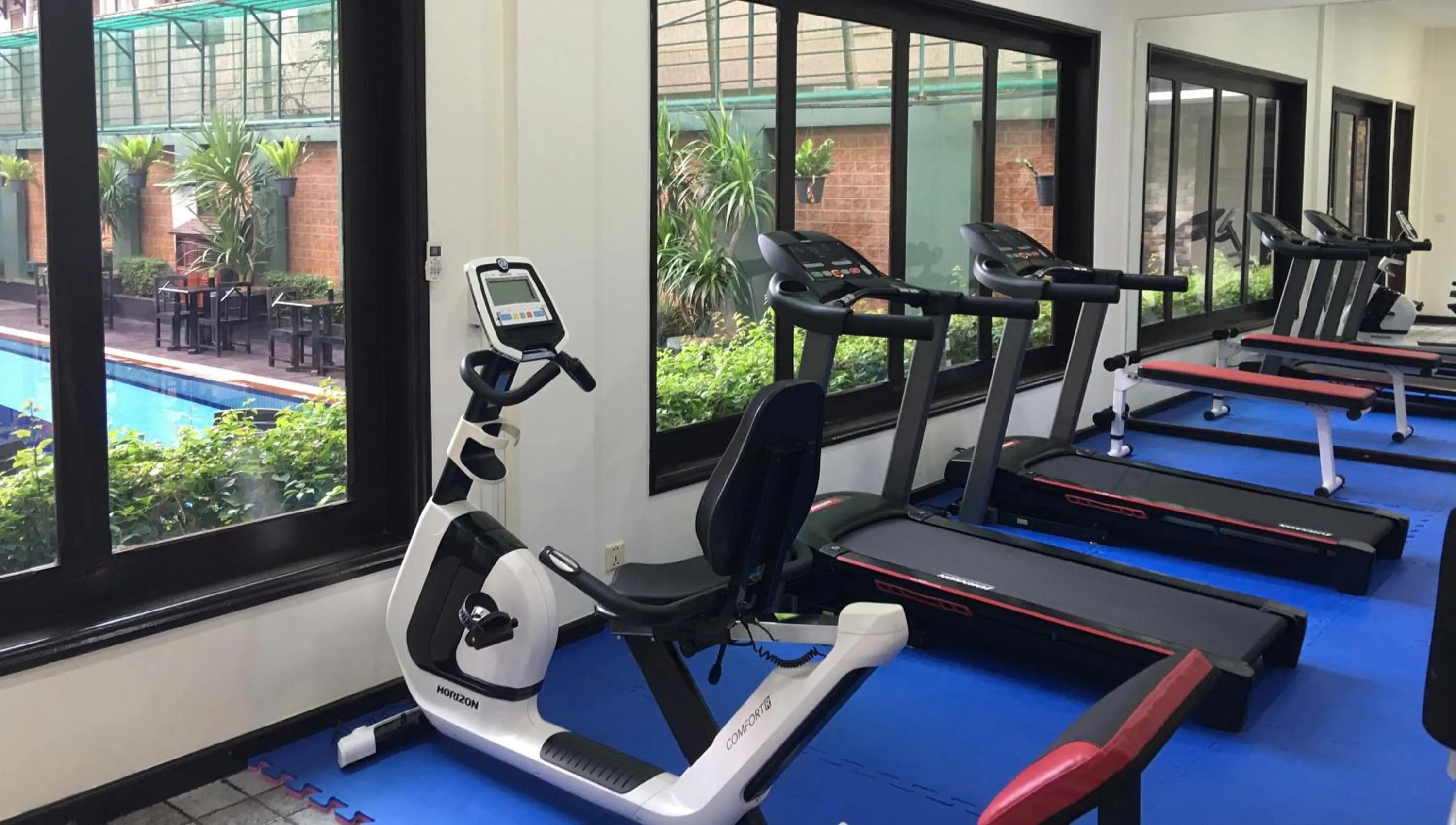 Fitness centre/facilities in Sokchea Angkor Hotel