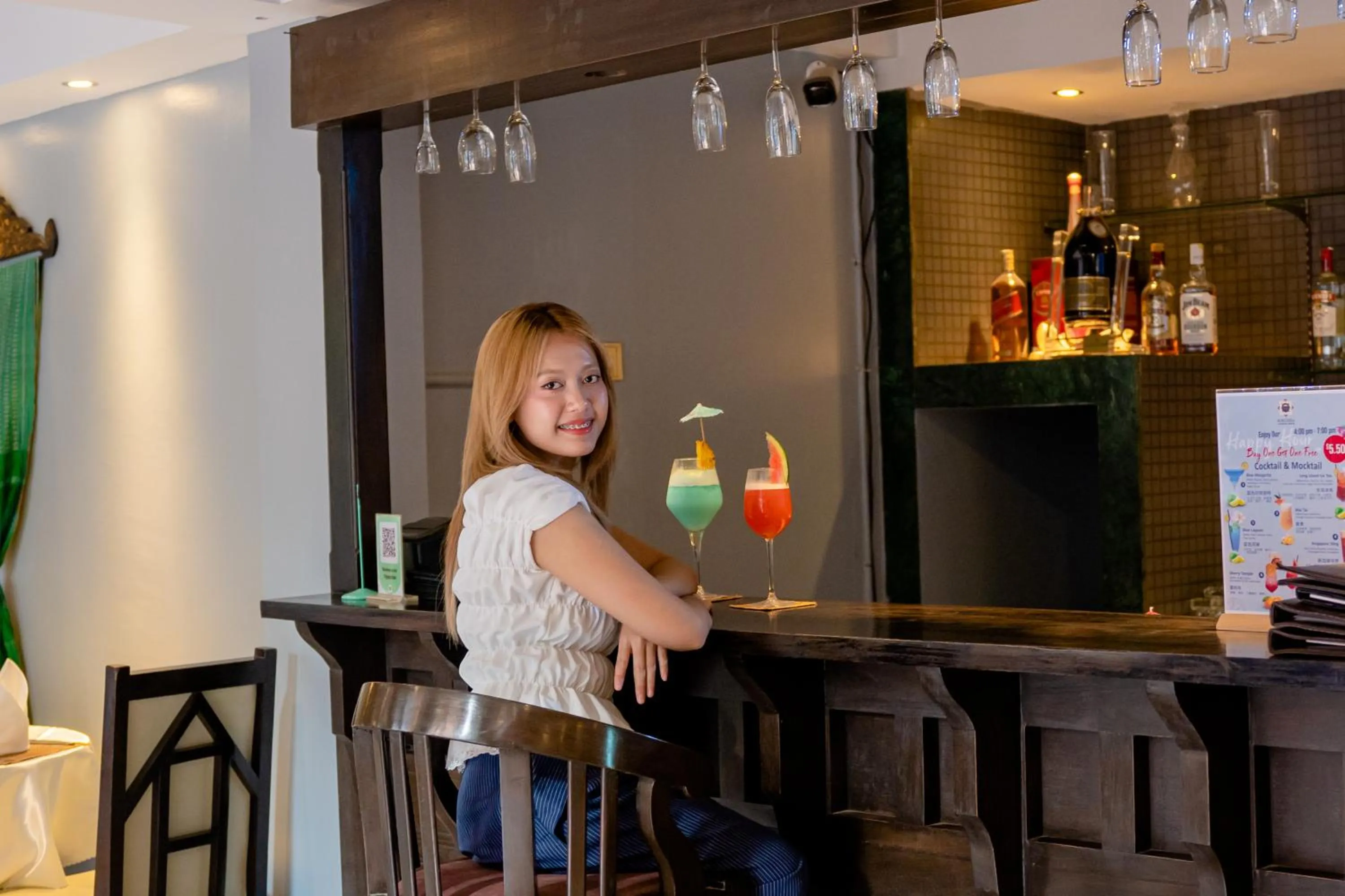 Lounge or bar in Sokchea Angkor Hotel