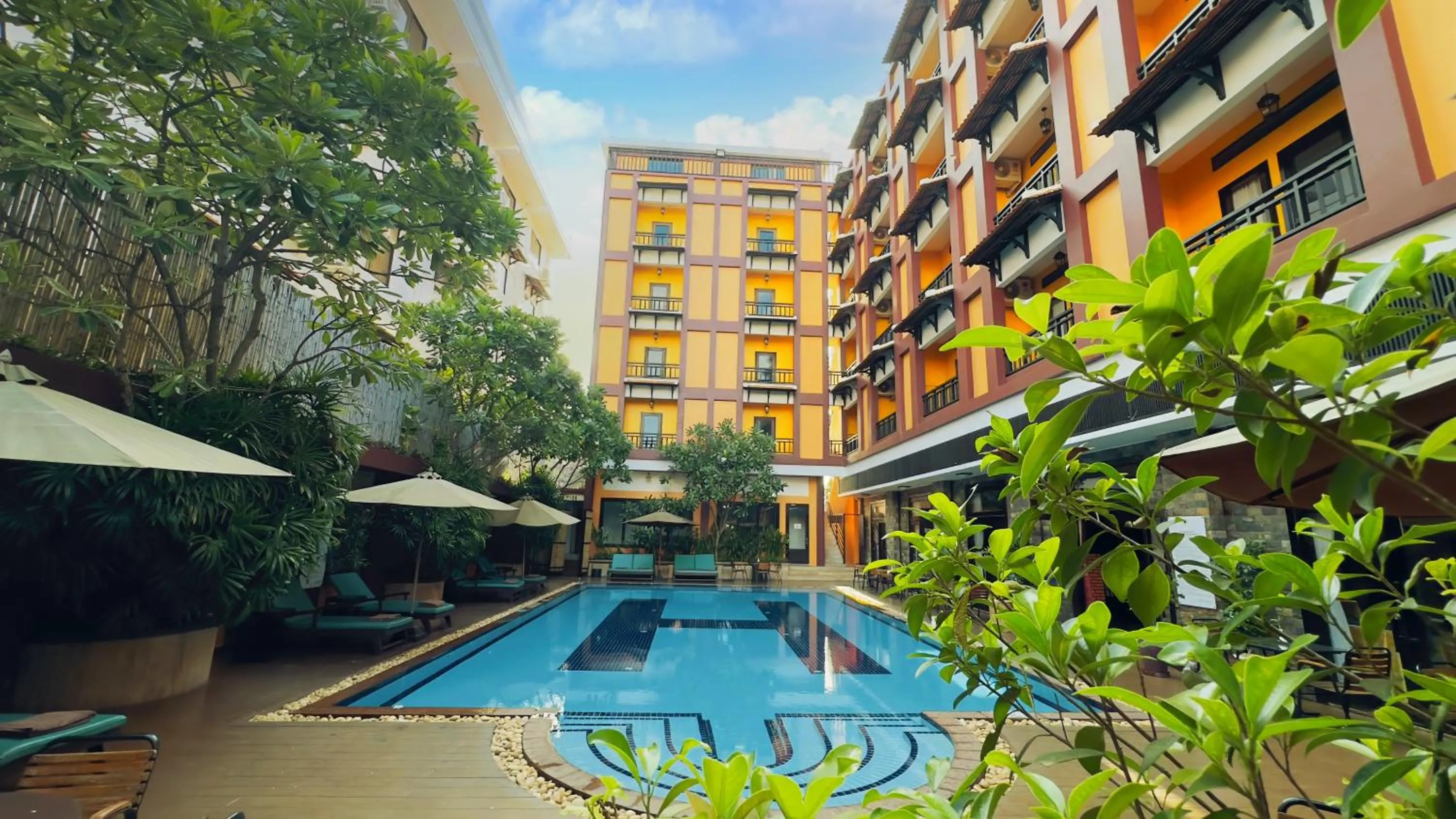 Property building in Sokchea Angkor Hotel