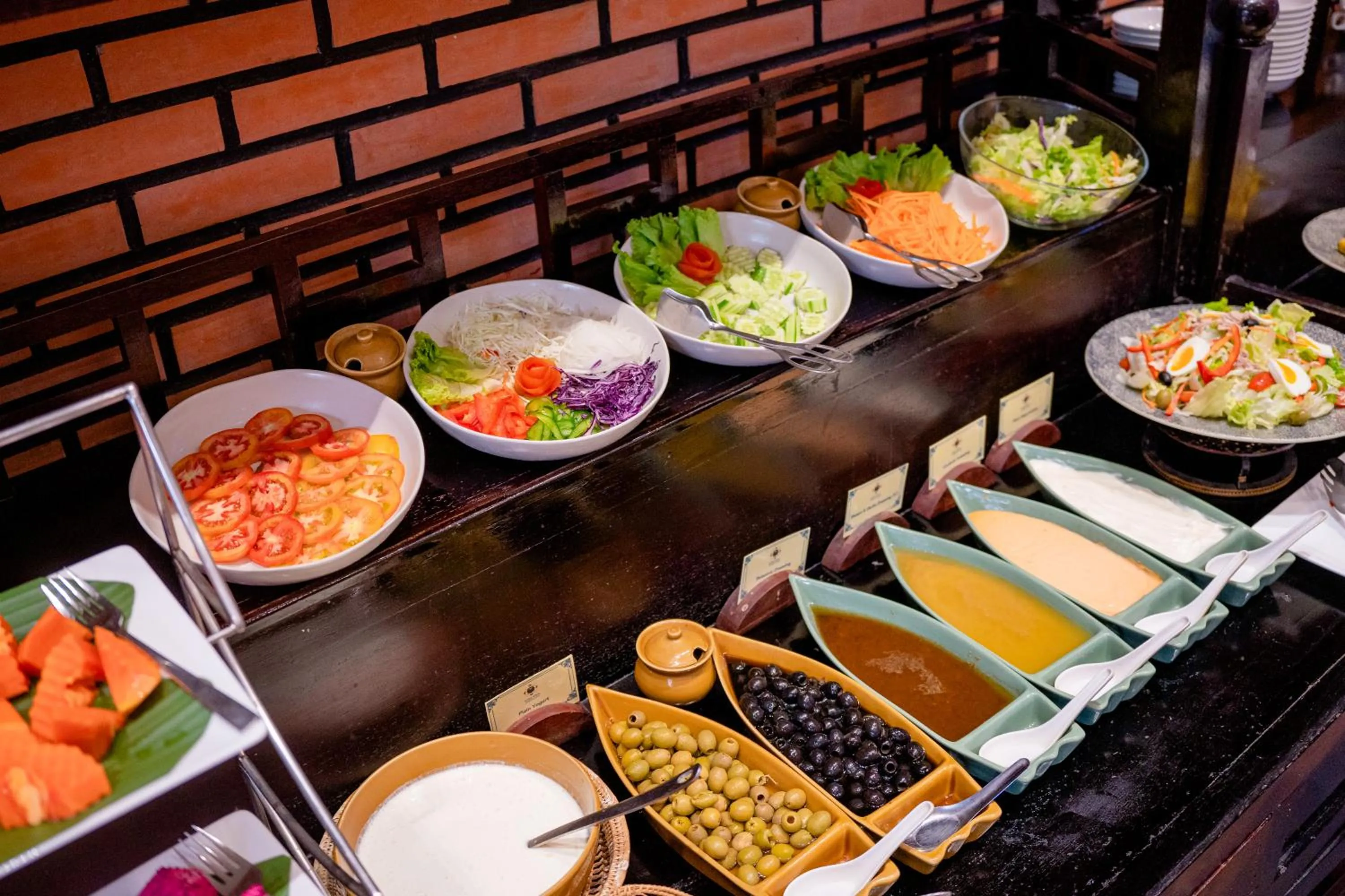 Breakfast in Sokchea Angkor Hotel