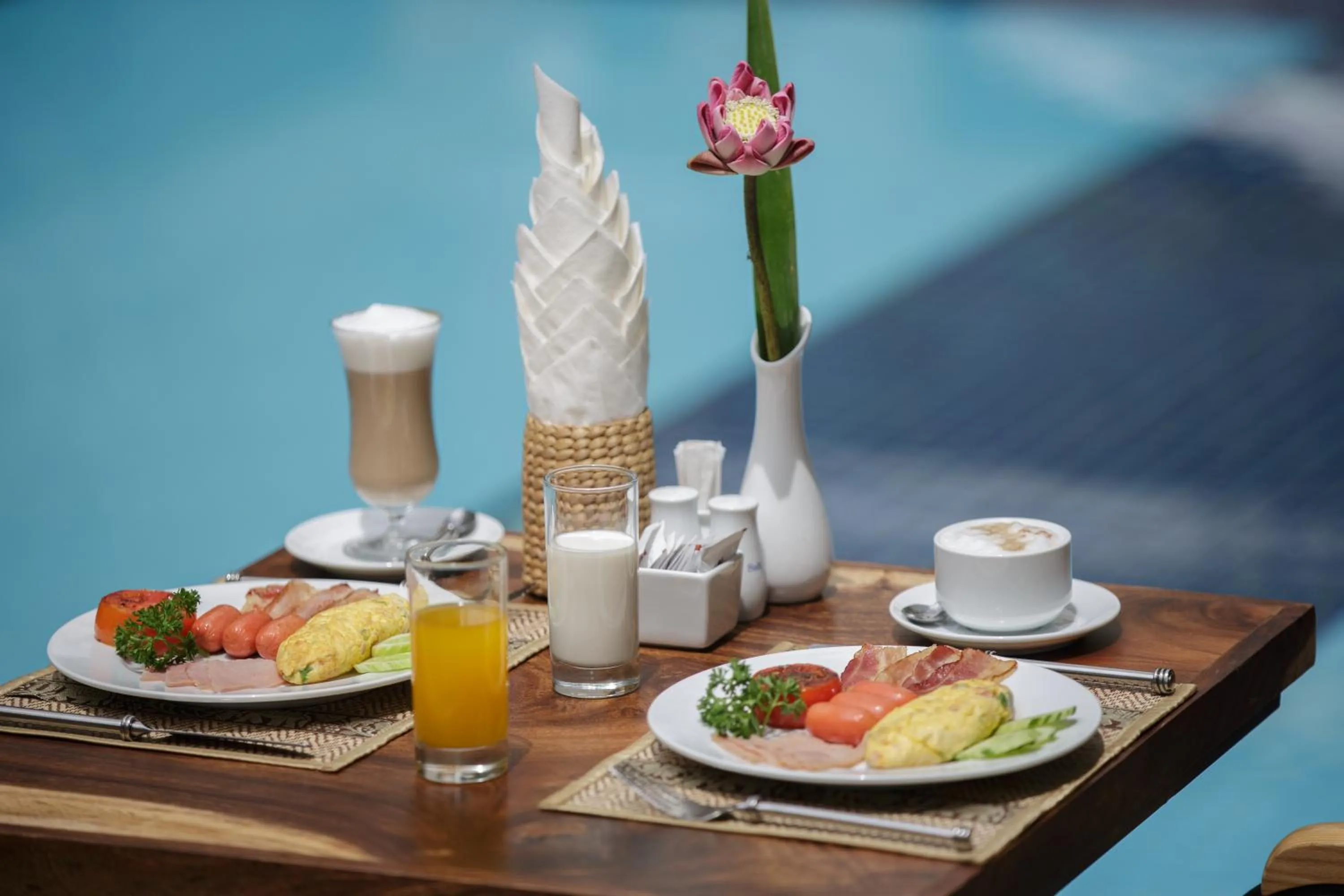 Breakfast in Sokchea Angkor Hotel