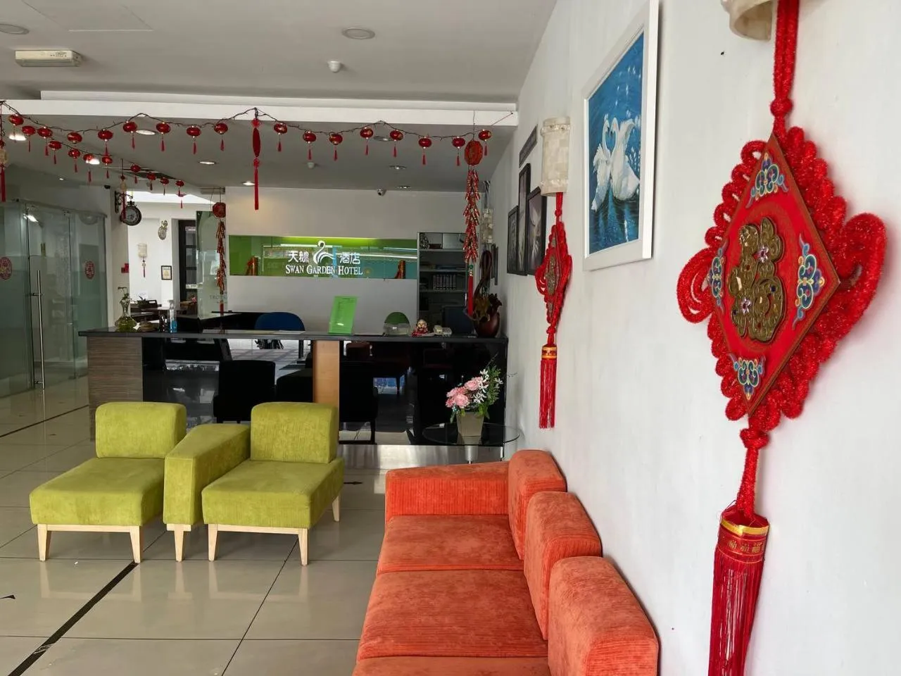 Lobby or reception in Swan Garden Hotel