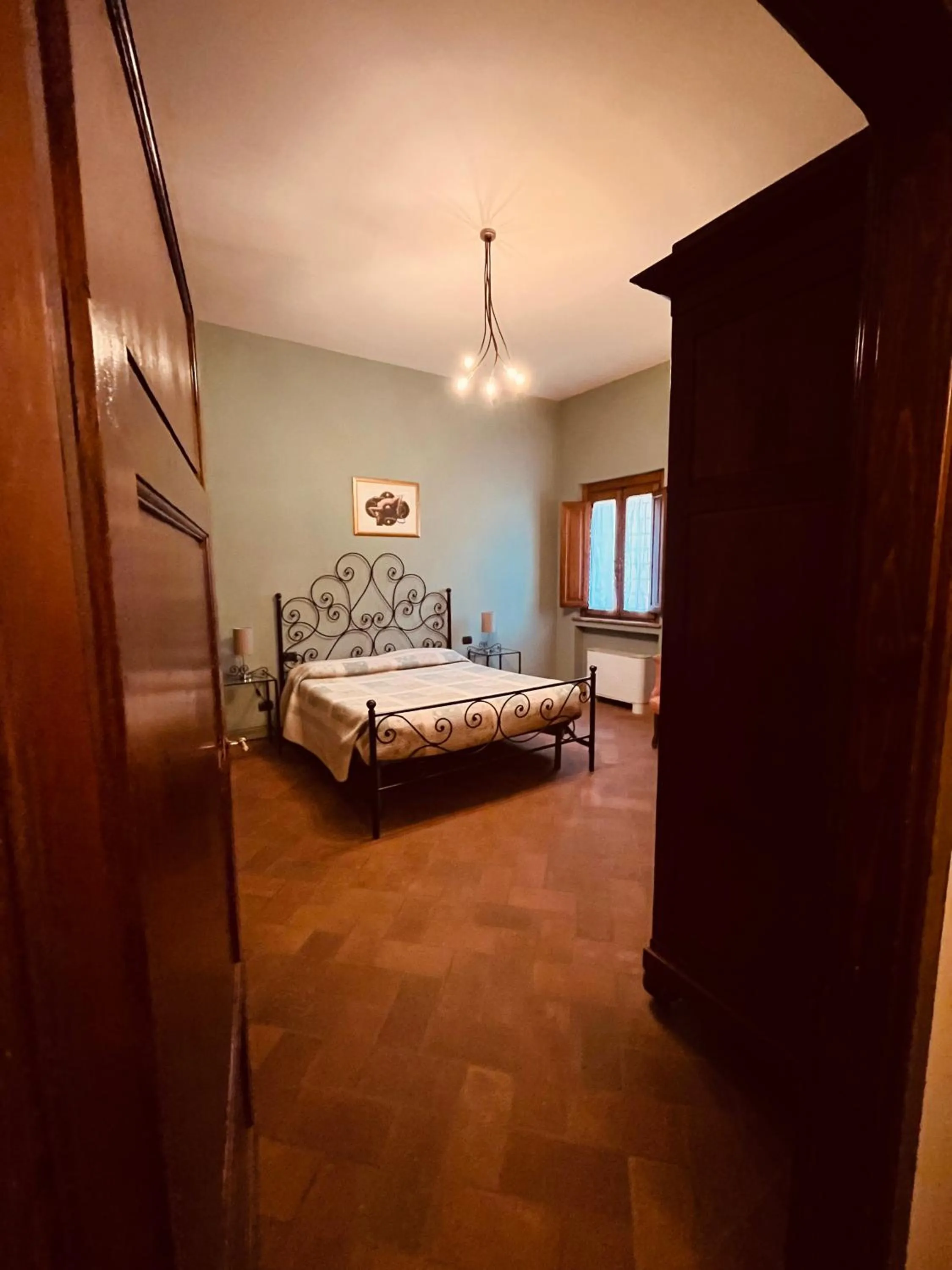 Bed in La Torre wine resort