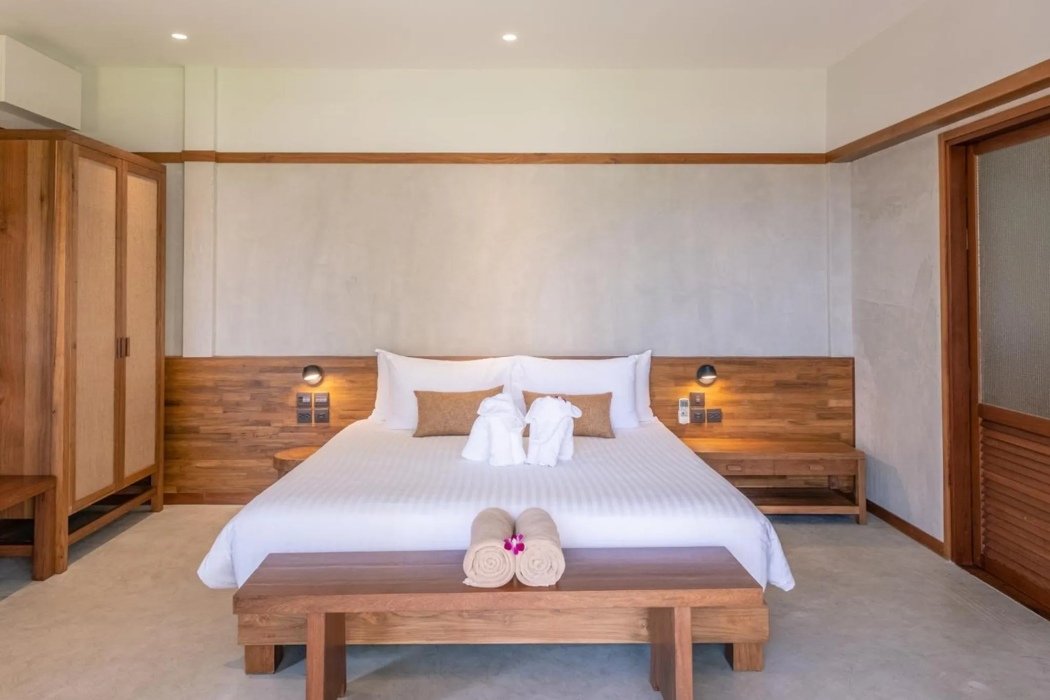 Bedroom, Bed in Banana Fan Sea Resort