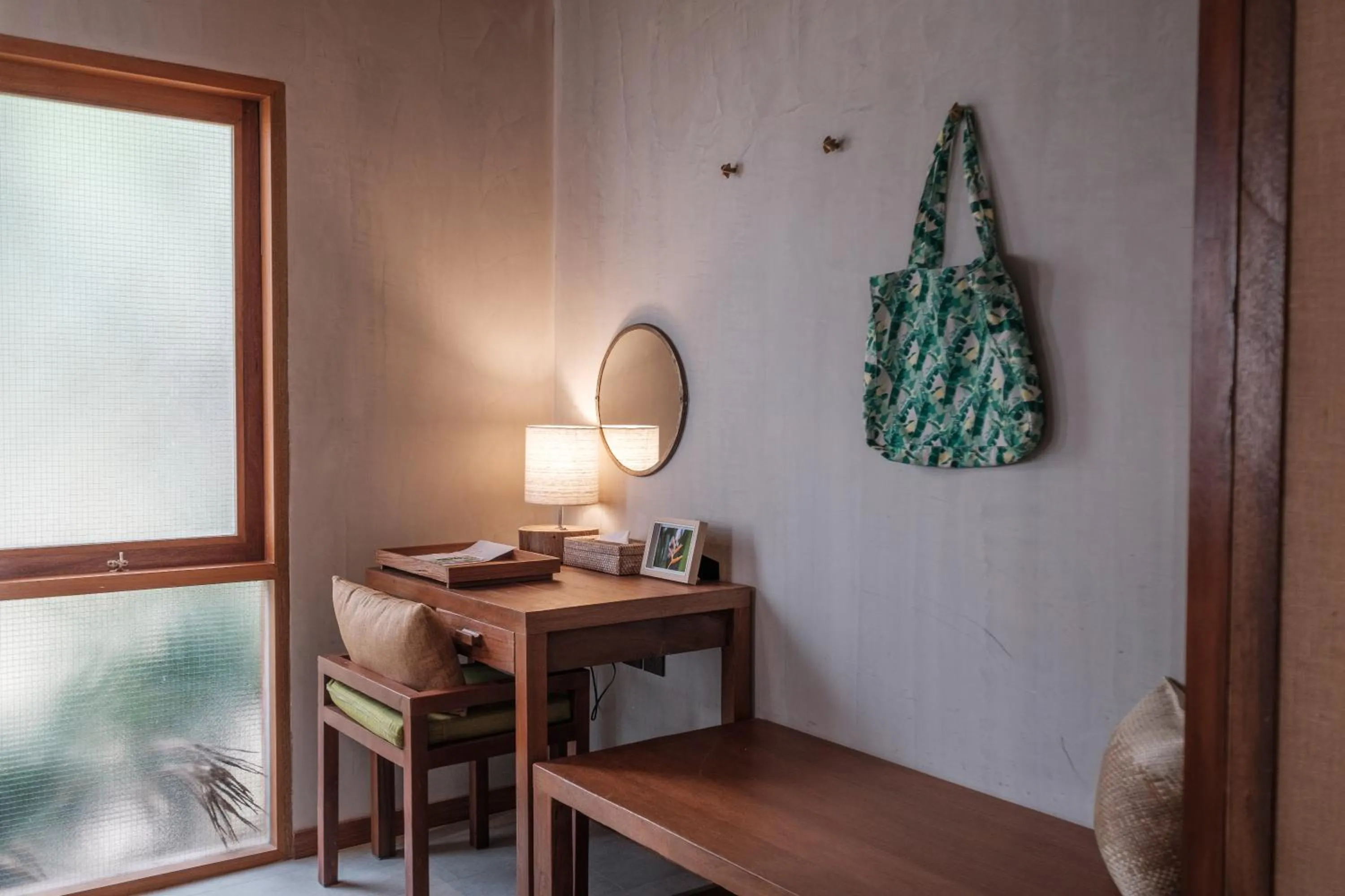 Decorative detail in Banana Fan Sea Resort