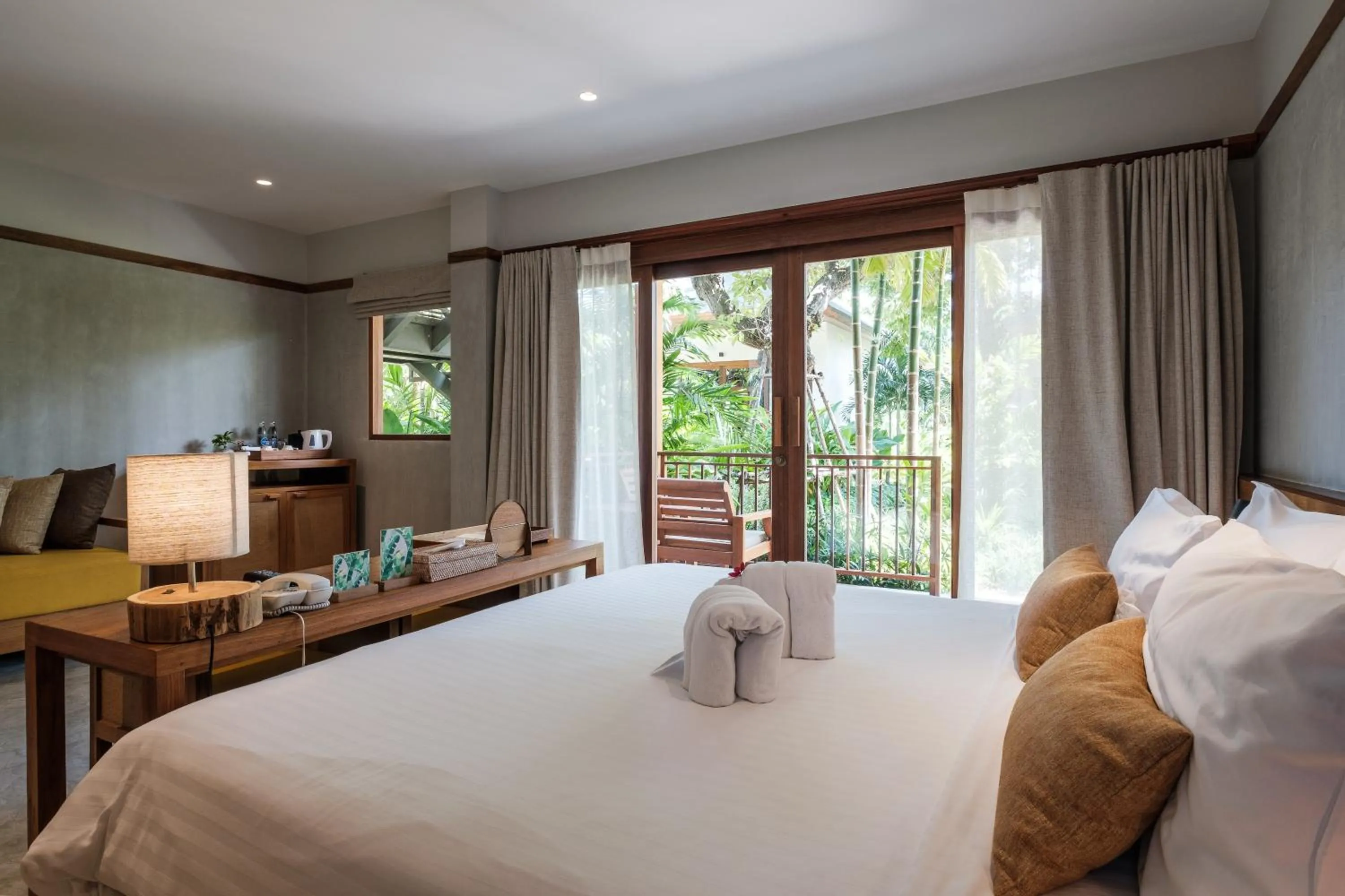 Photo of the whole room, Bed in Banana Fan Sea Resort