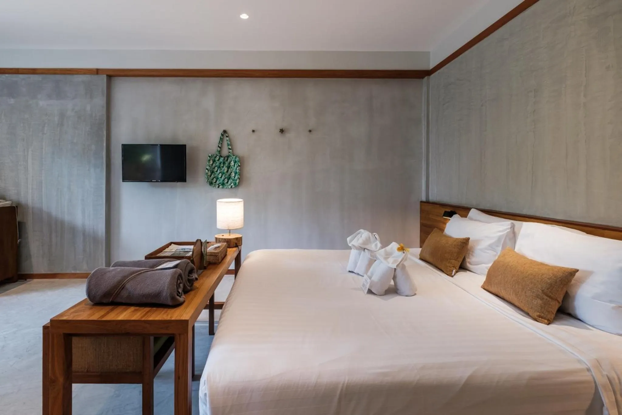 Bedroom, Bed in Banana Fan Sea Resort