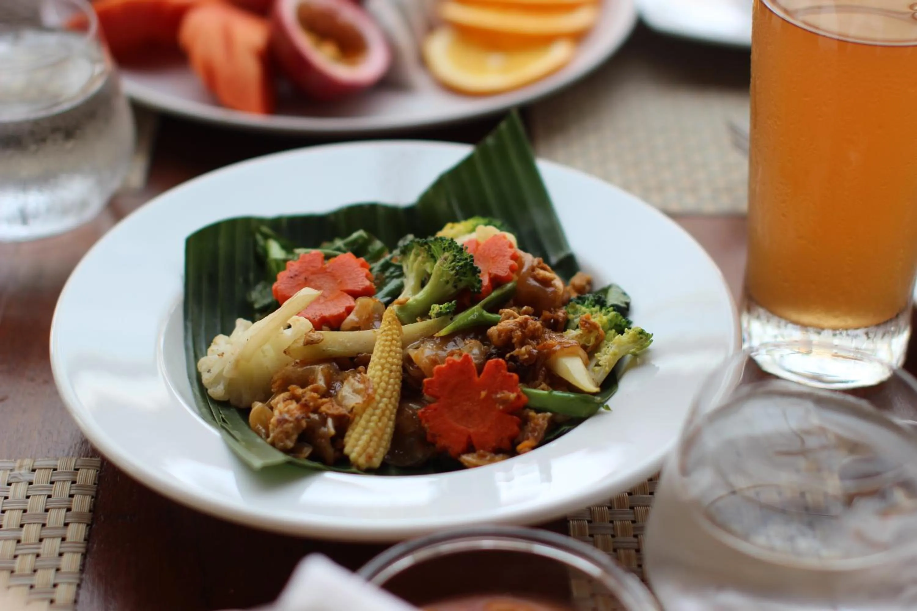 Breakfast in Banana Fan Sea Resort