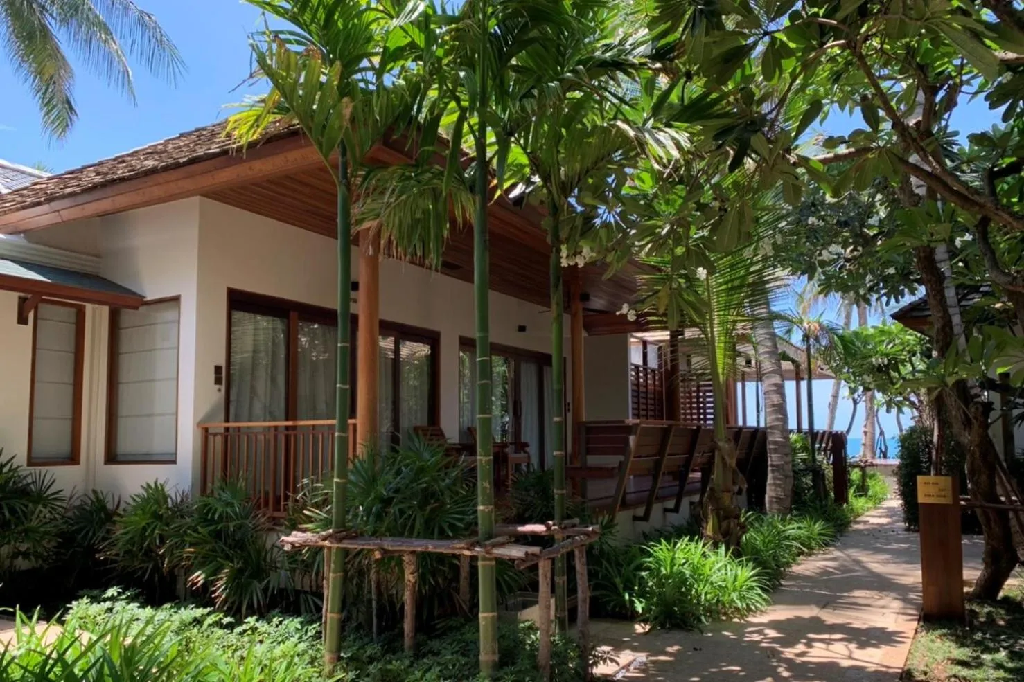 Balcony/Terrace in Banana Fan Sea Resort