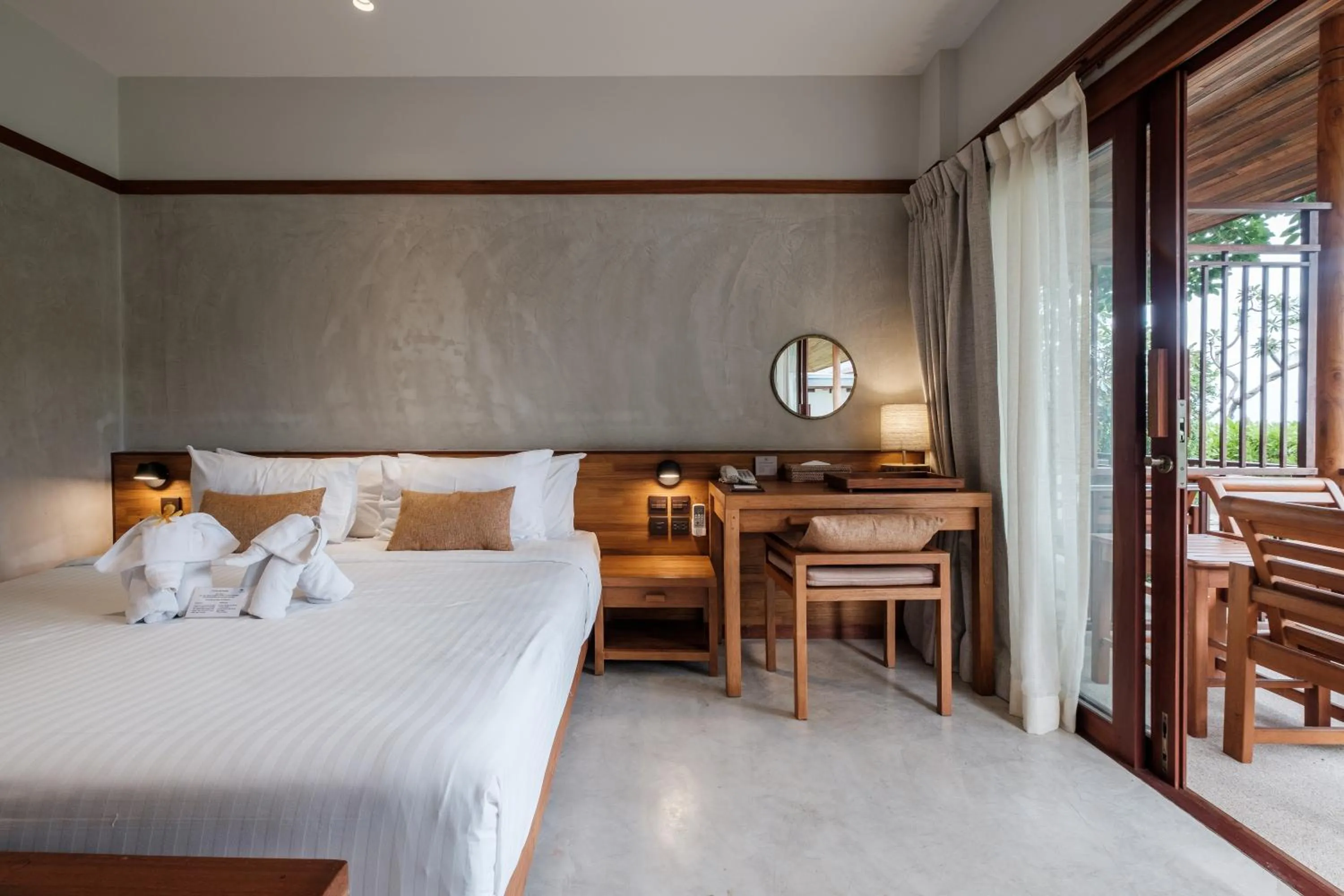 Photo of the whole room, Bed in Banana Fan Sea Resort