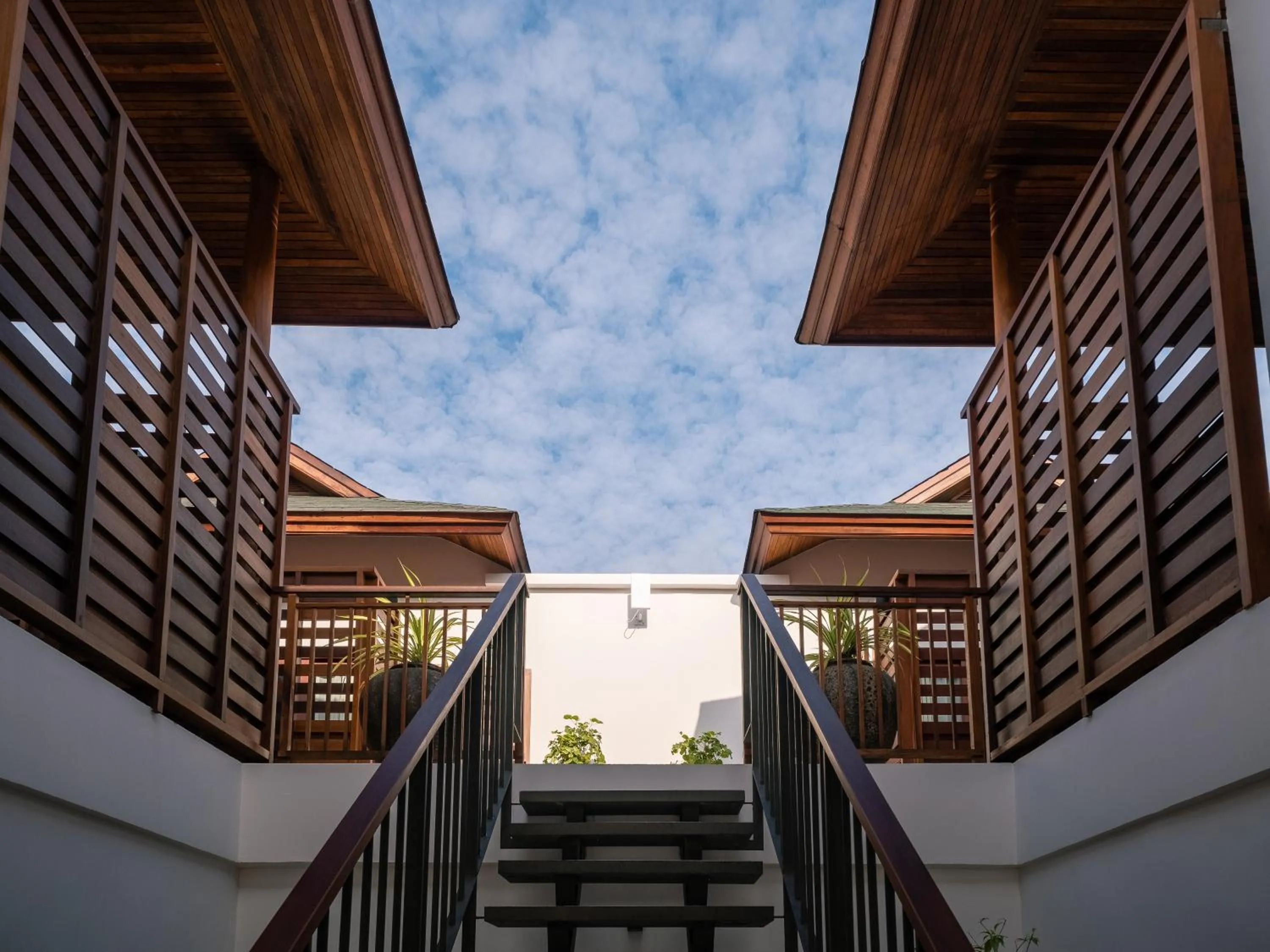 Balcony/Terrace in Banana Fan Sea Resort