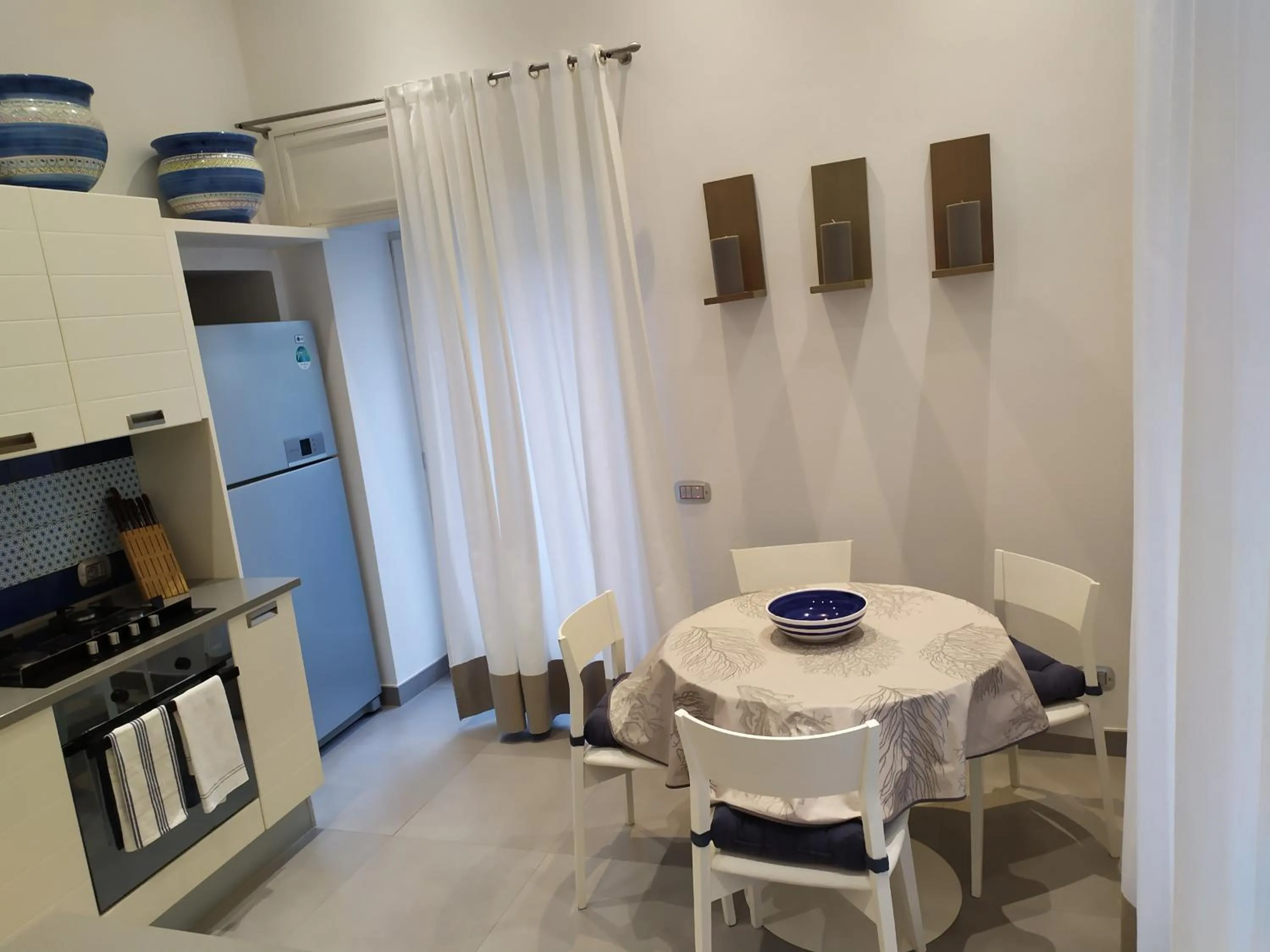 Kitchen or kitchenette in Cubo Apartments