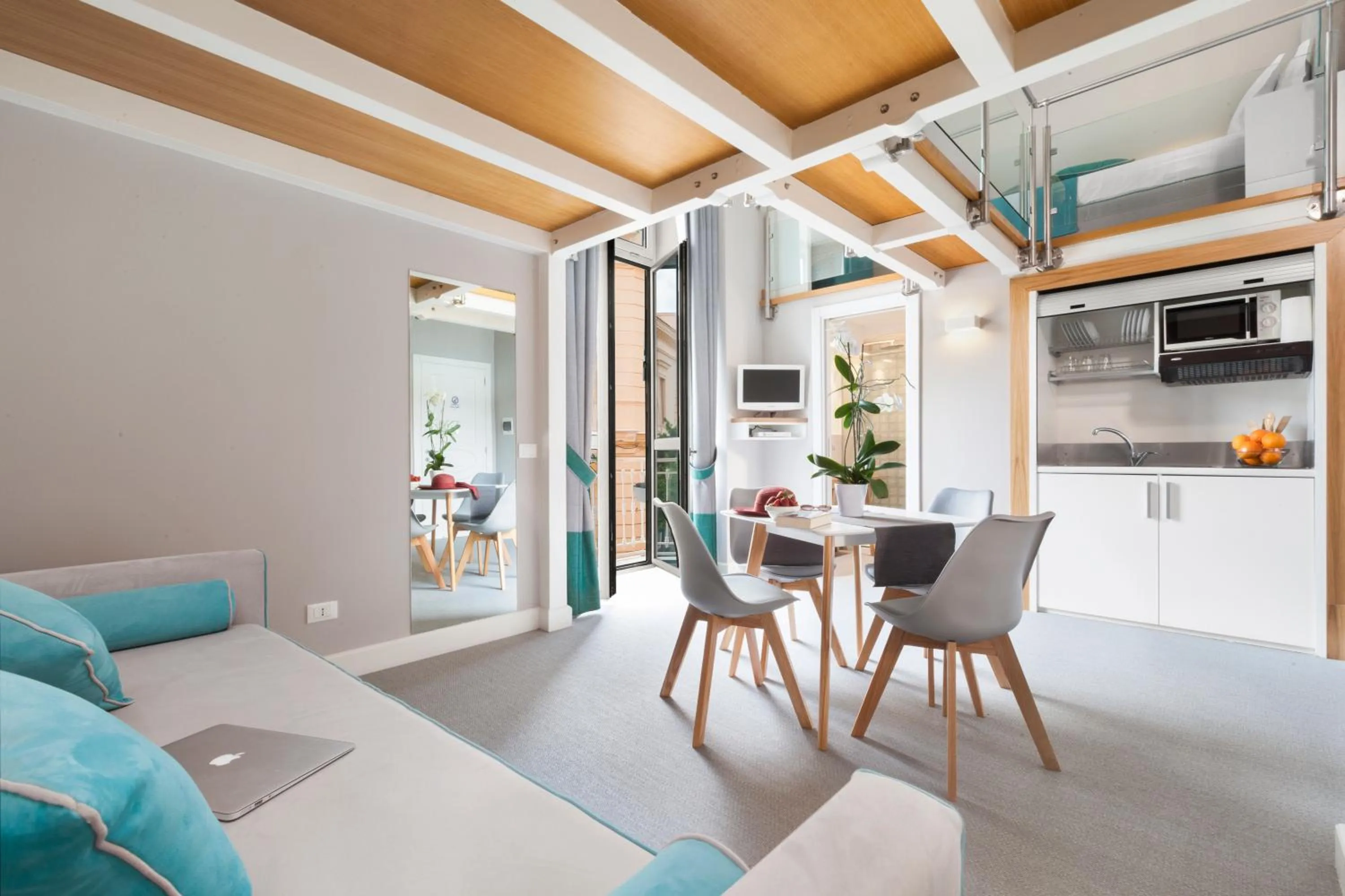 Living room in La Piazzetta Guest House