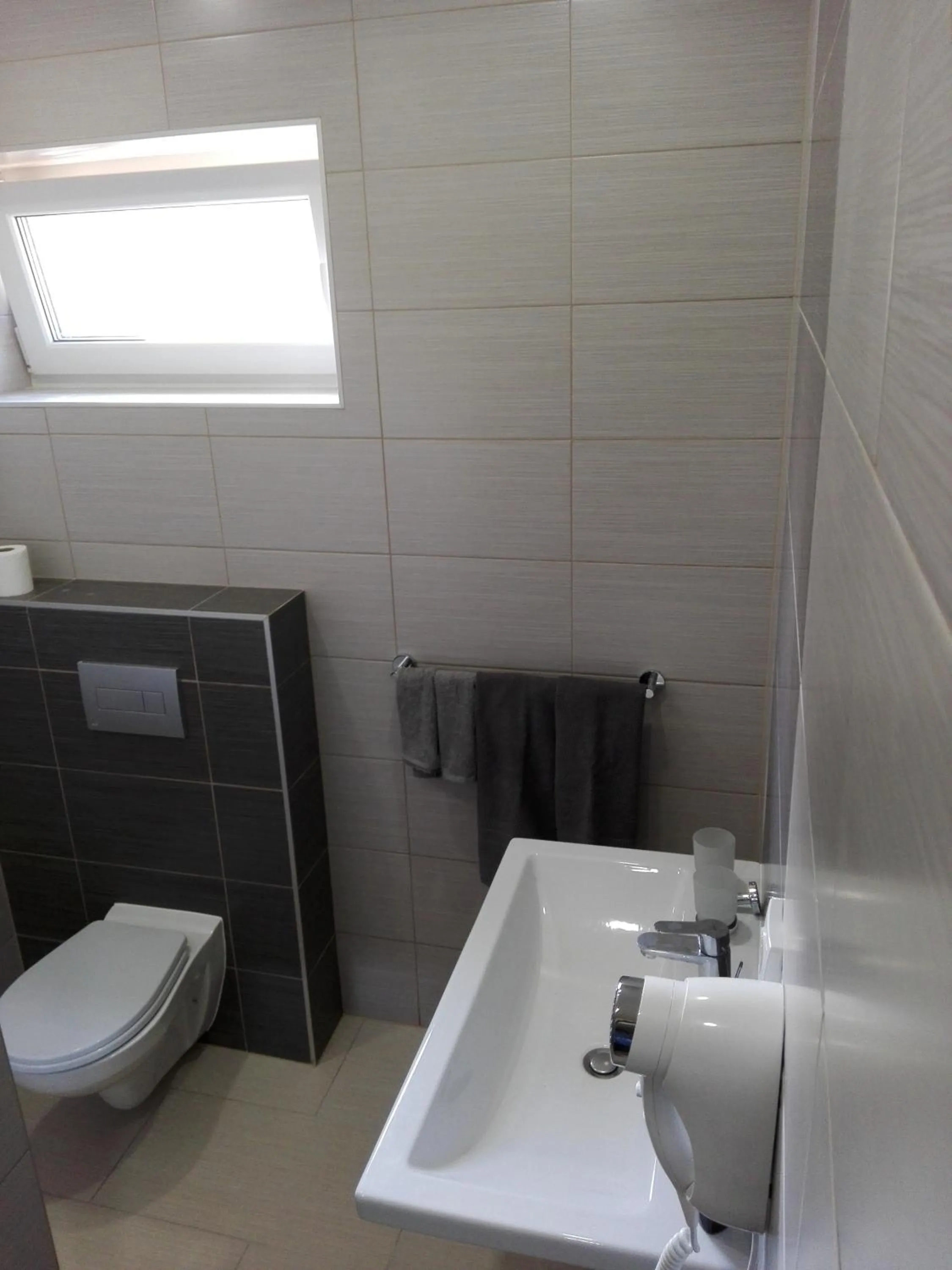 Bathroom in Penzion Hornička