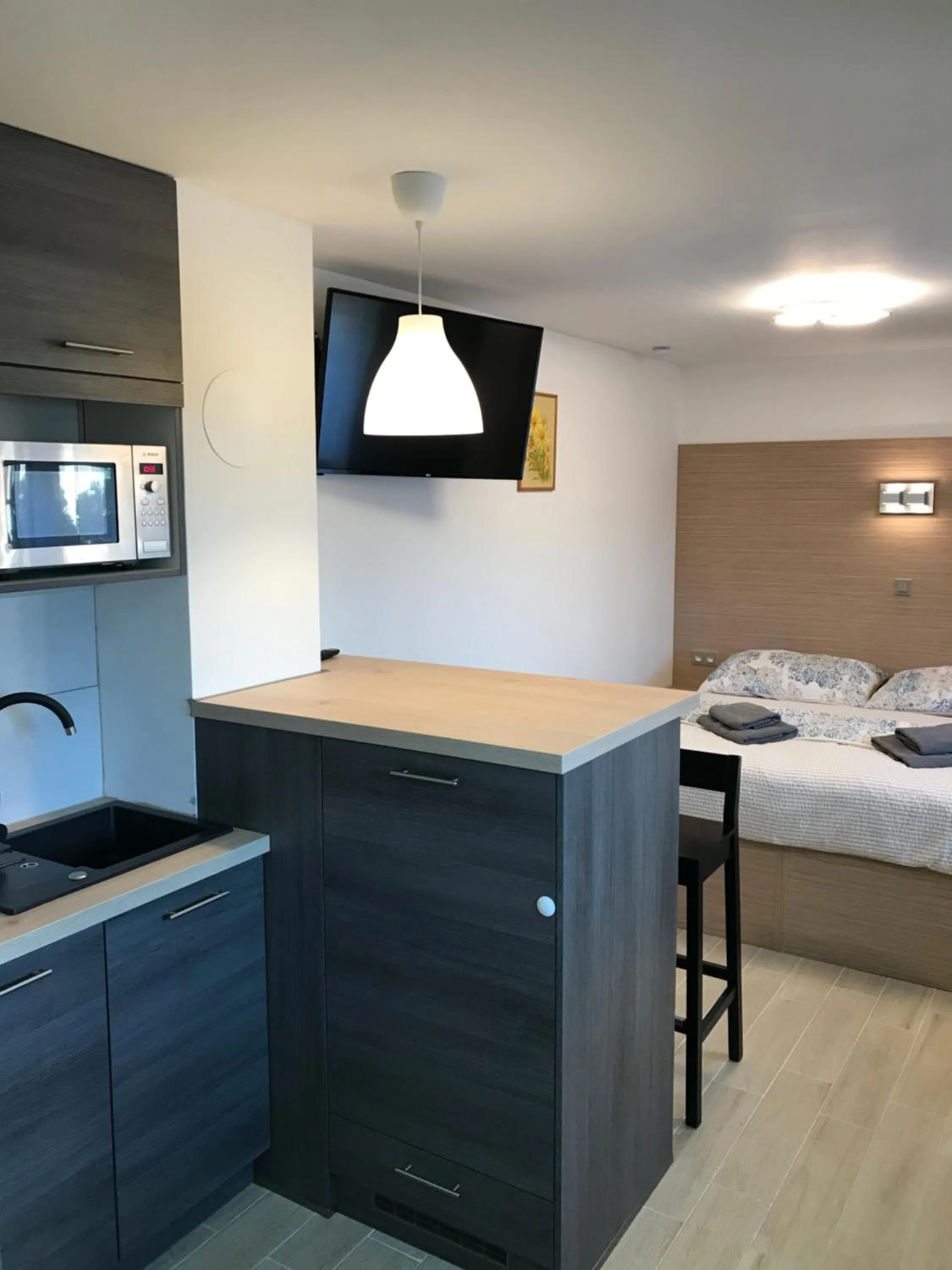 Bed in Penzion Hornička