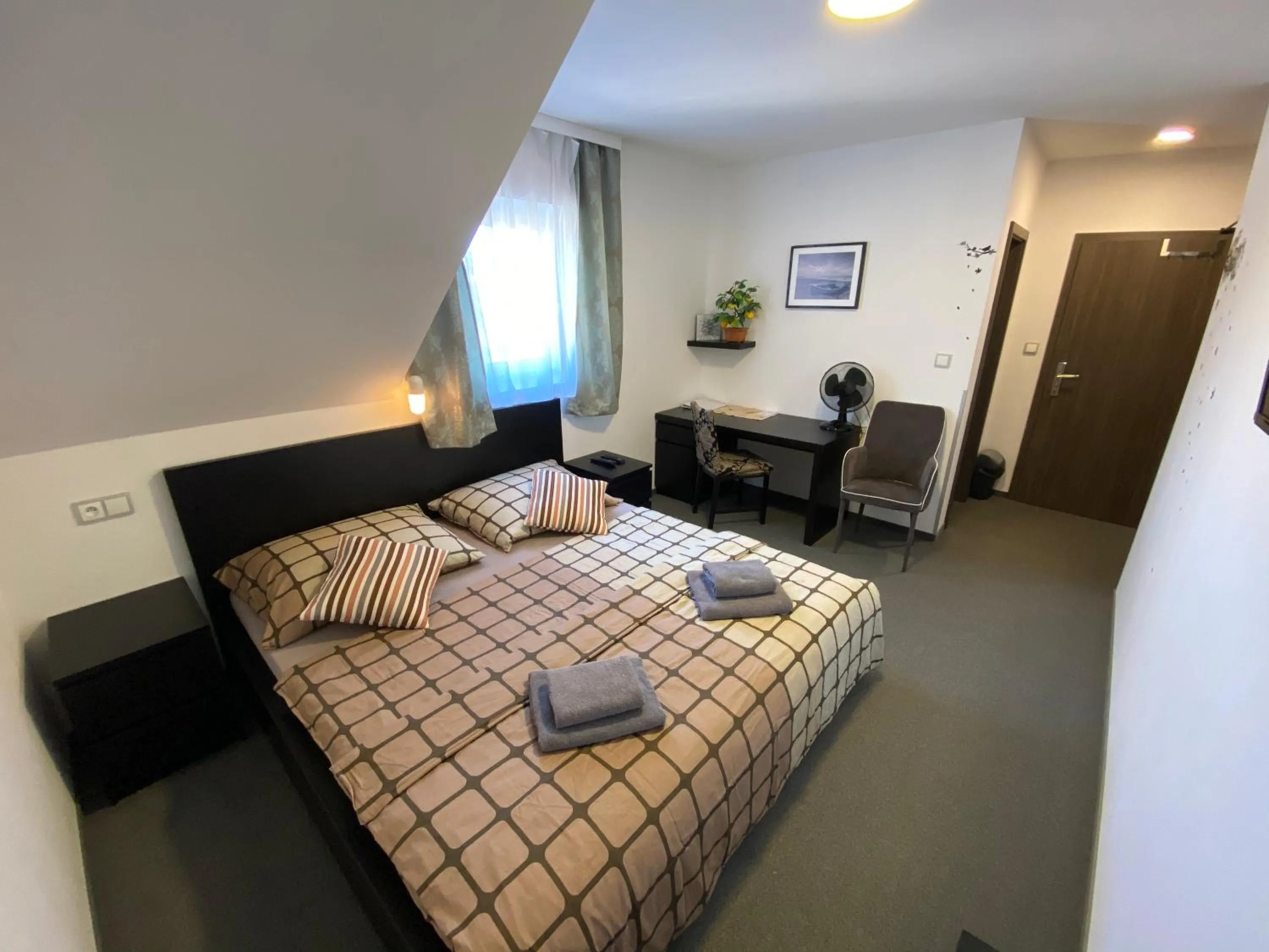 Bed in Penzion Hornička