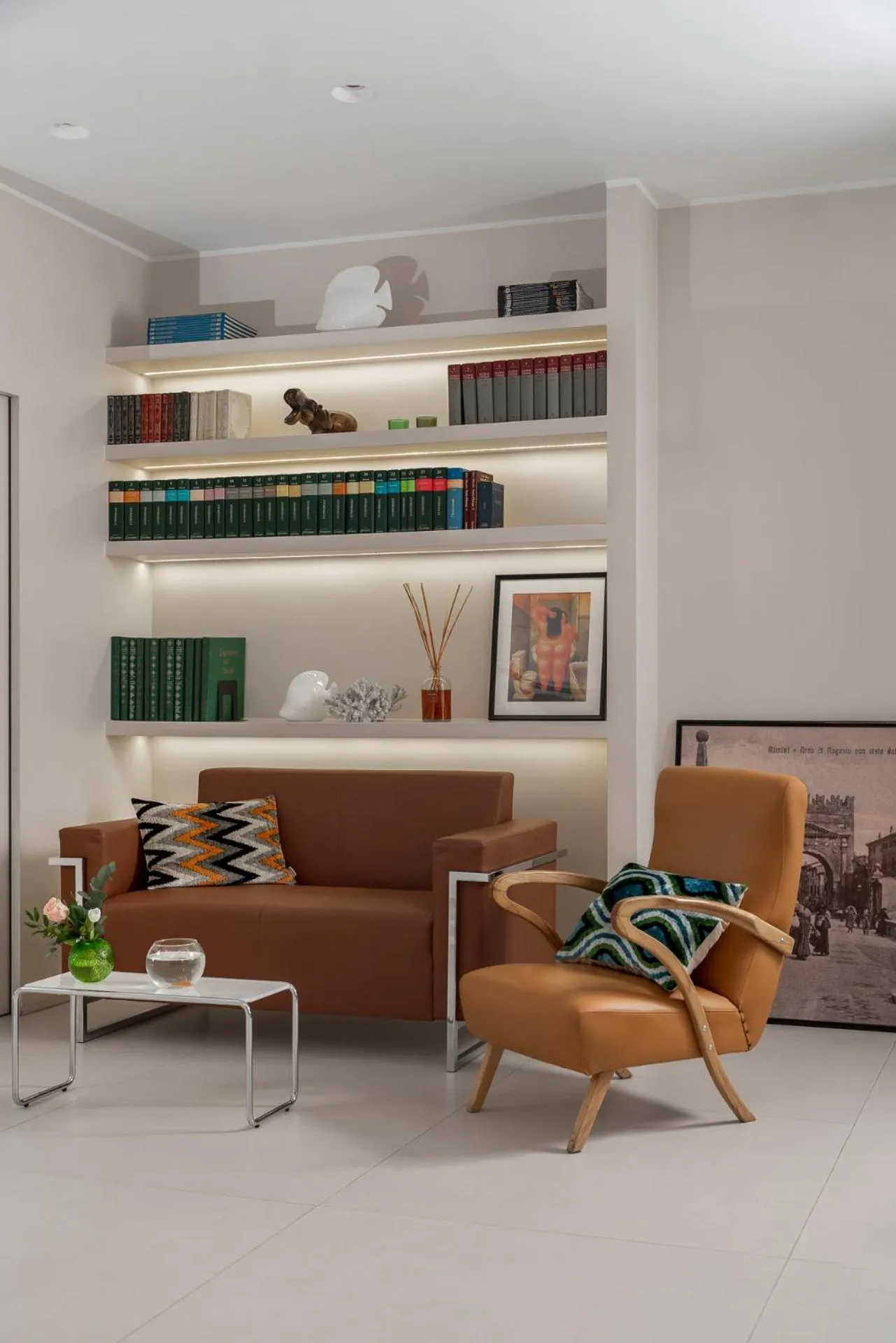 Library in Hotel Calypso- Rimini Marina Centro