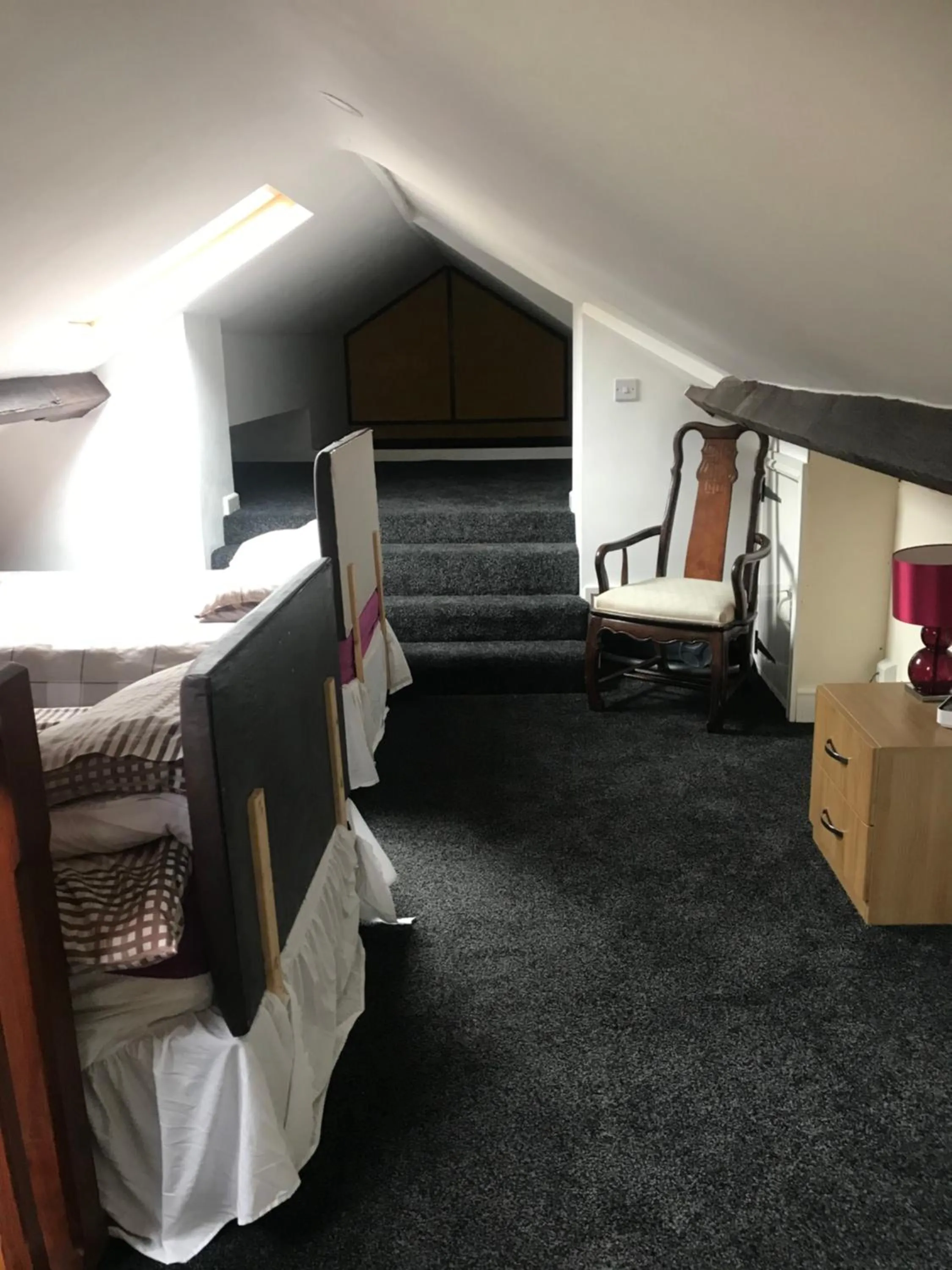 Bed in Penybryn Cottages