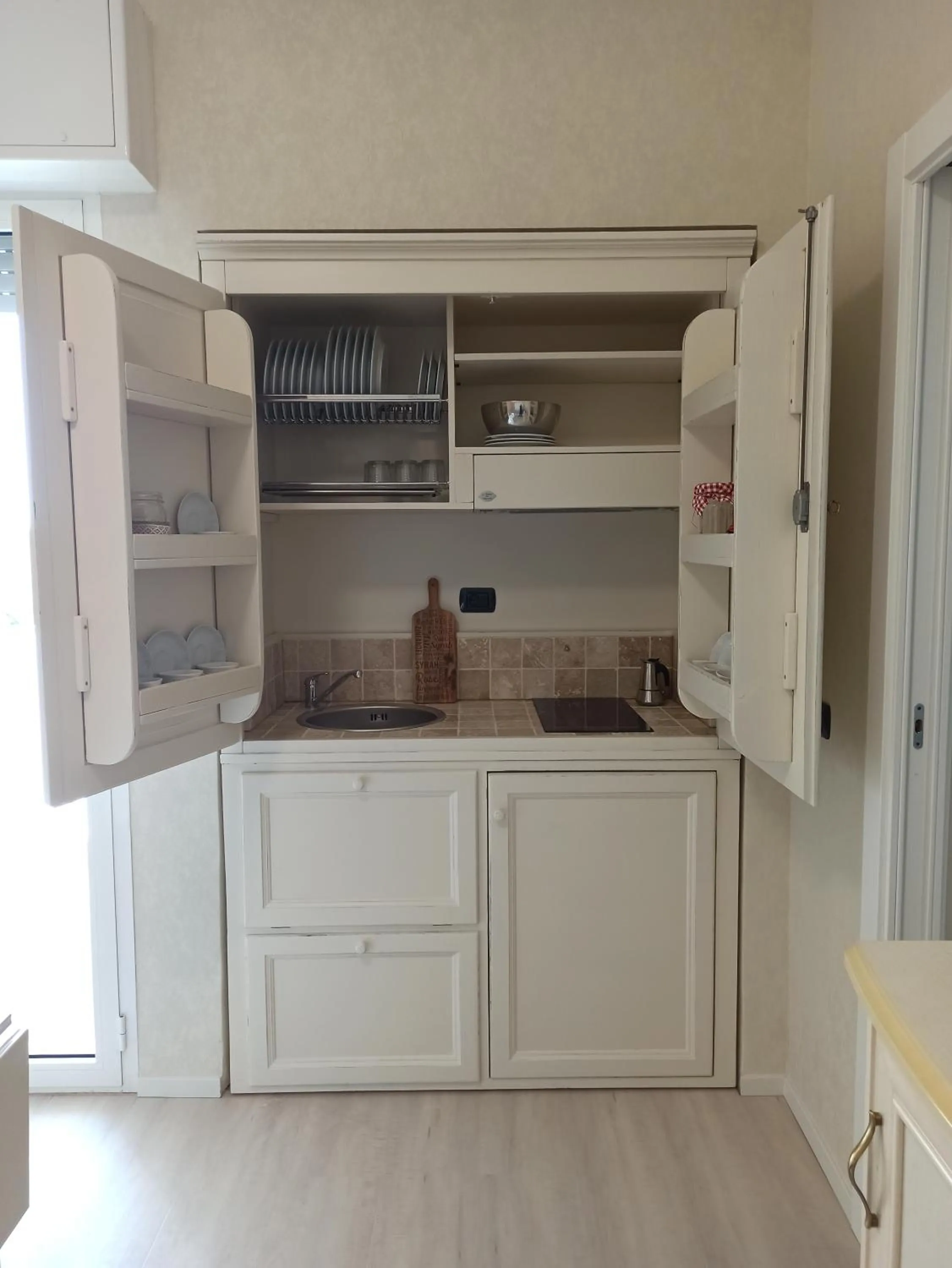 Kitchen or kitchenette in Hotel Mondial