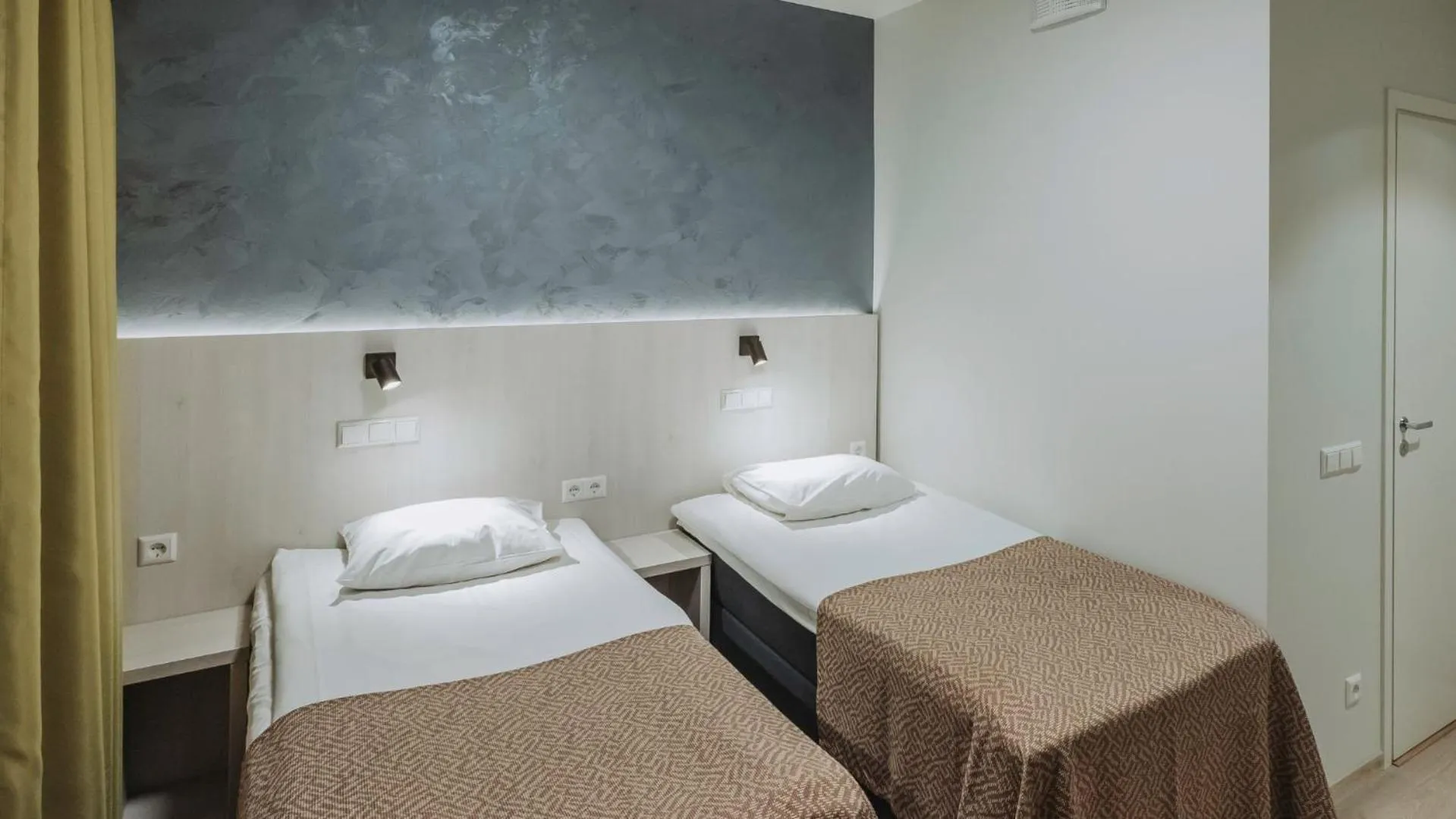 Bed in Viiking Spa Hotel