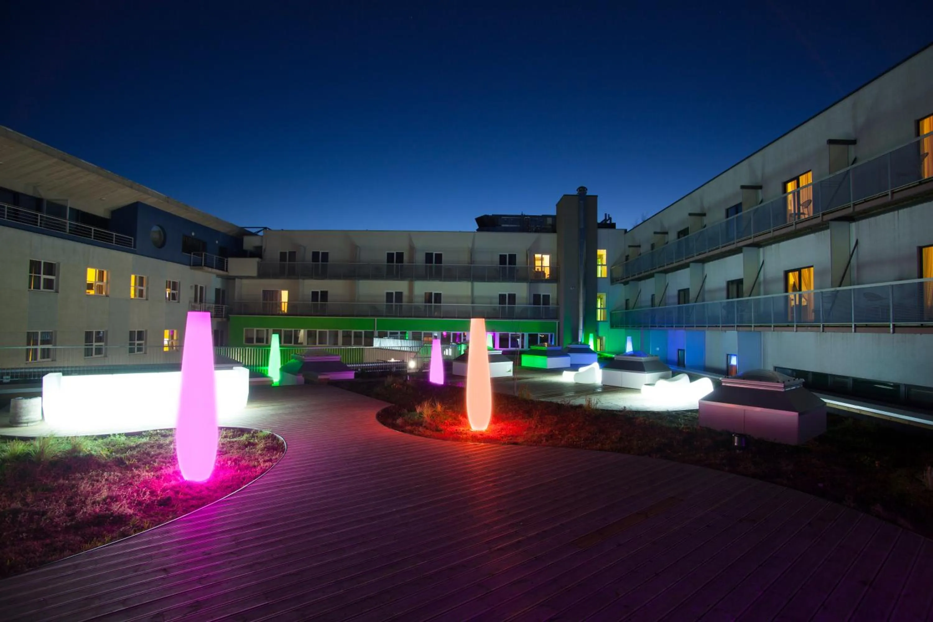 Patio in Viiking Spa Hotel