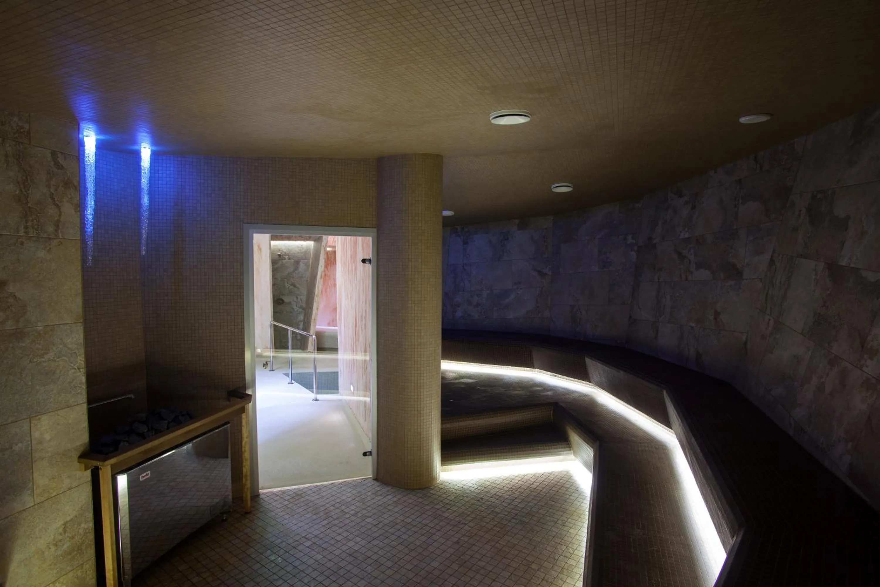 Steam room in Viiking Spa Hotel