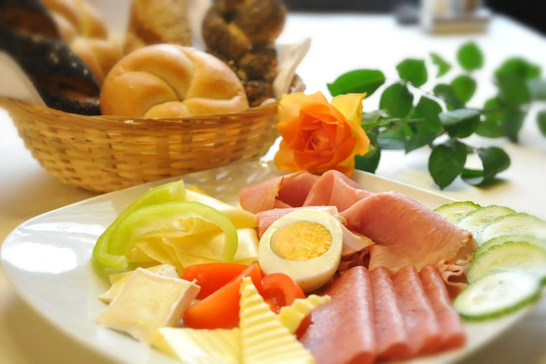 Food and drinks in Hotel Zum Goldenen Hirschen