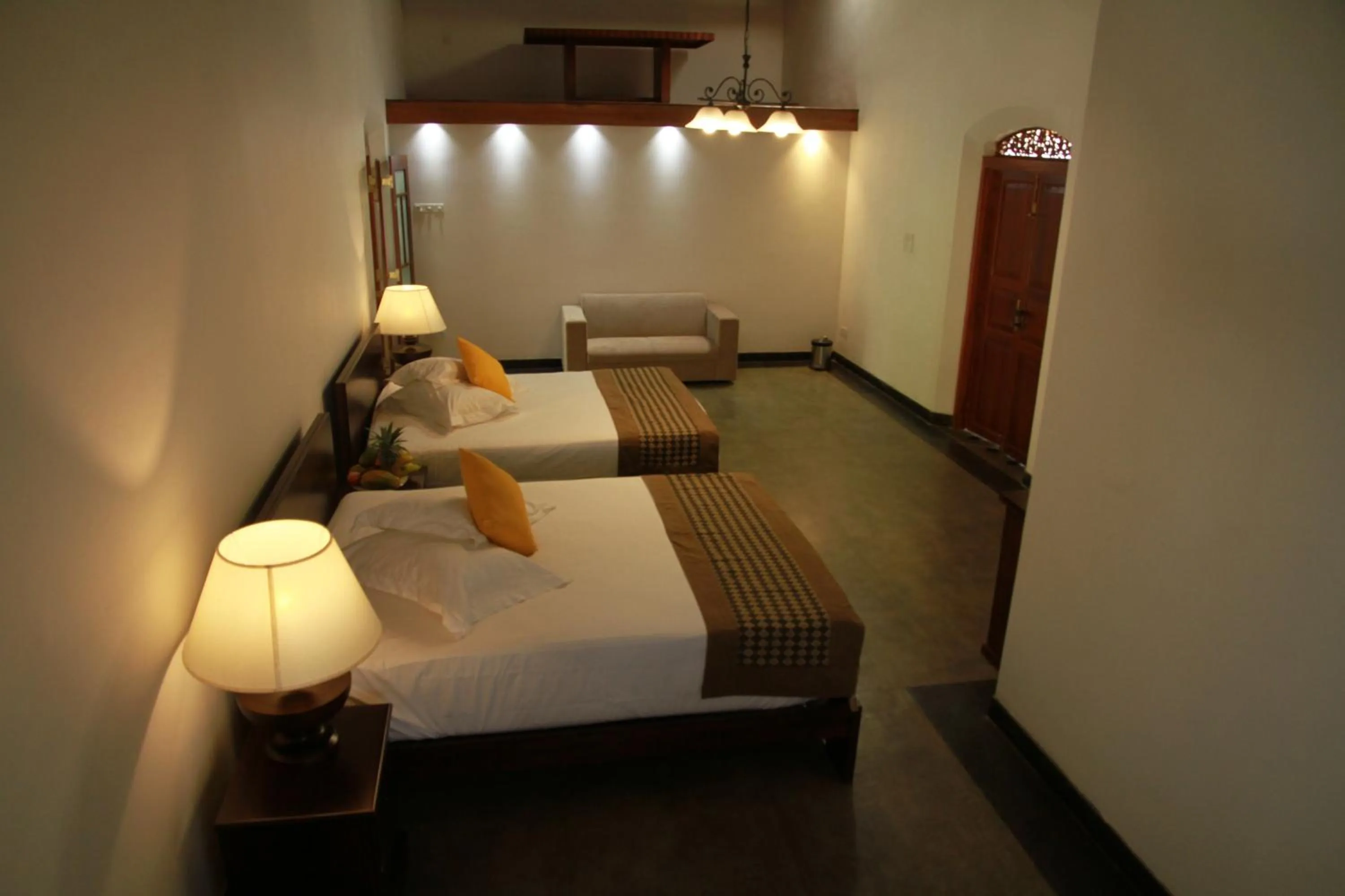 Photo of the whole room, Bed in Thamaya Heritance Tangalle