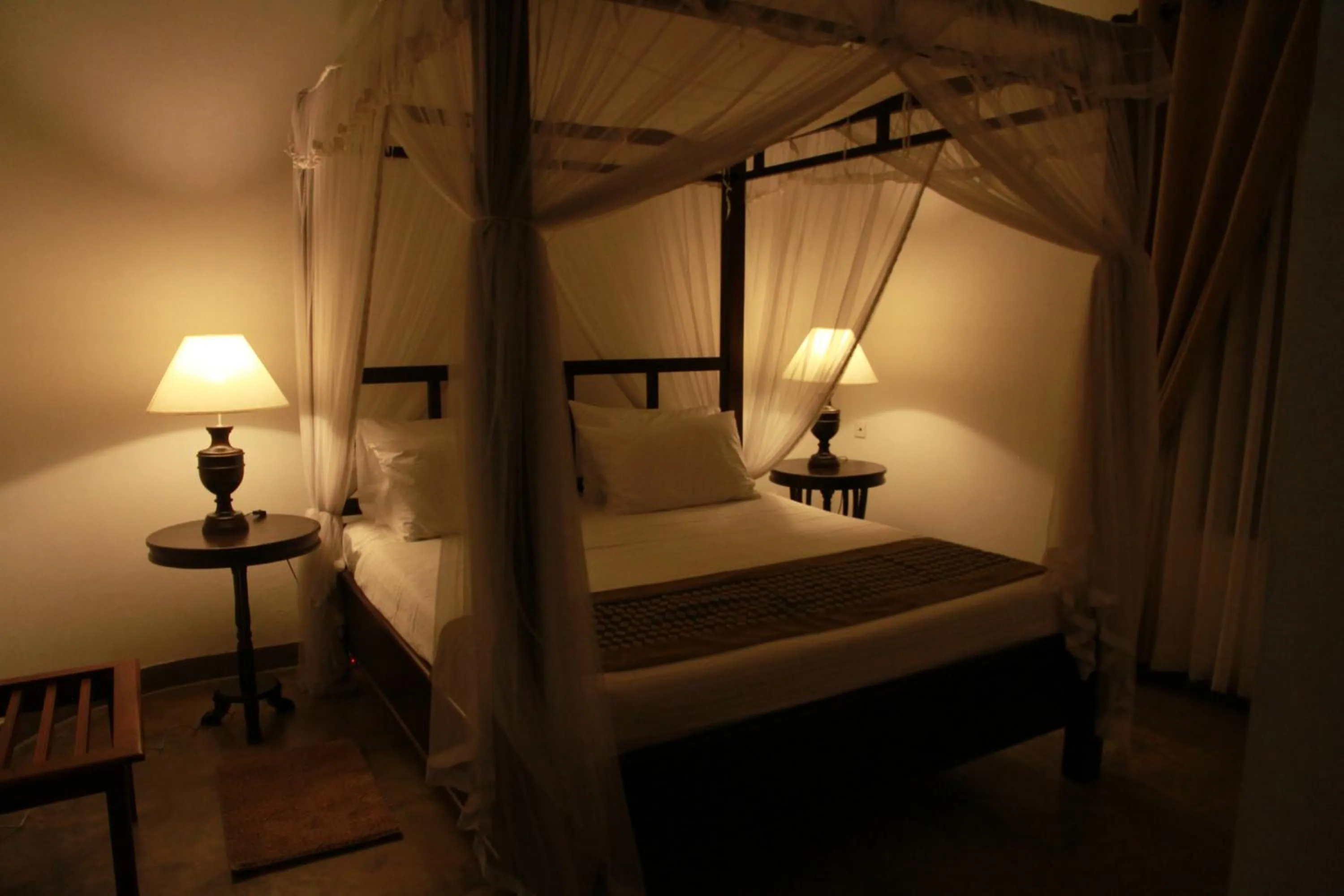 Bed in Thamaya Heritance Tangalle