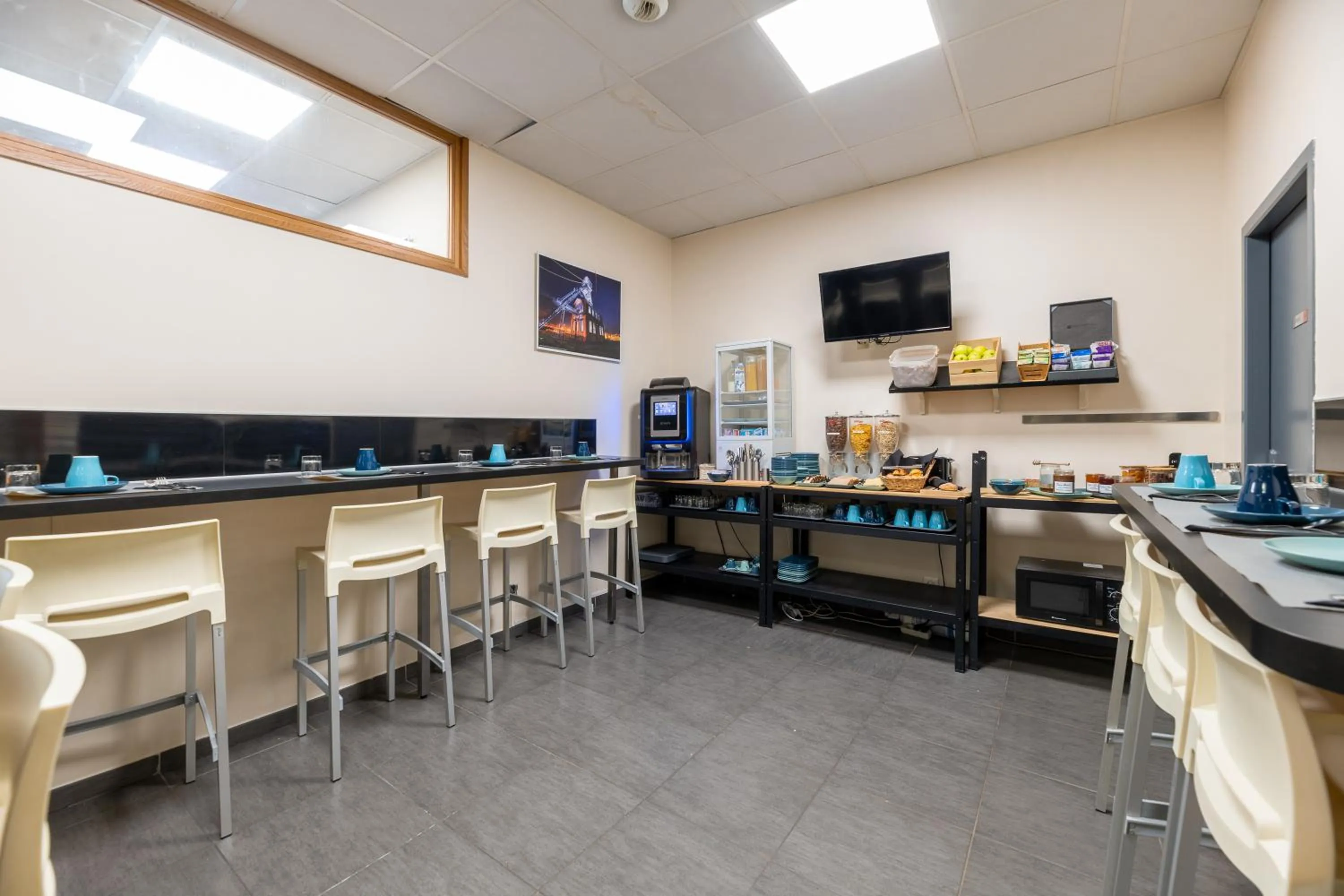 Buffet breakfast in Residhotel St Etienne Centre