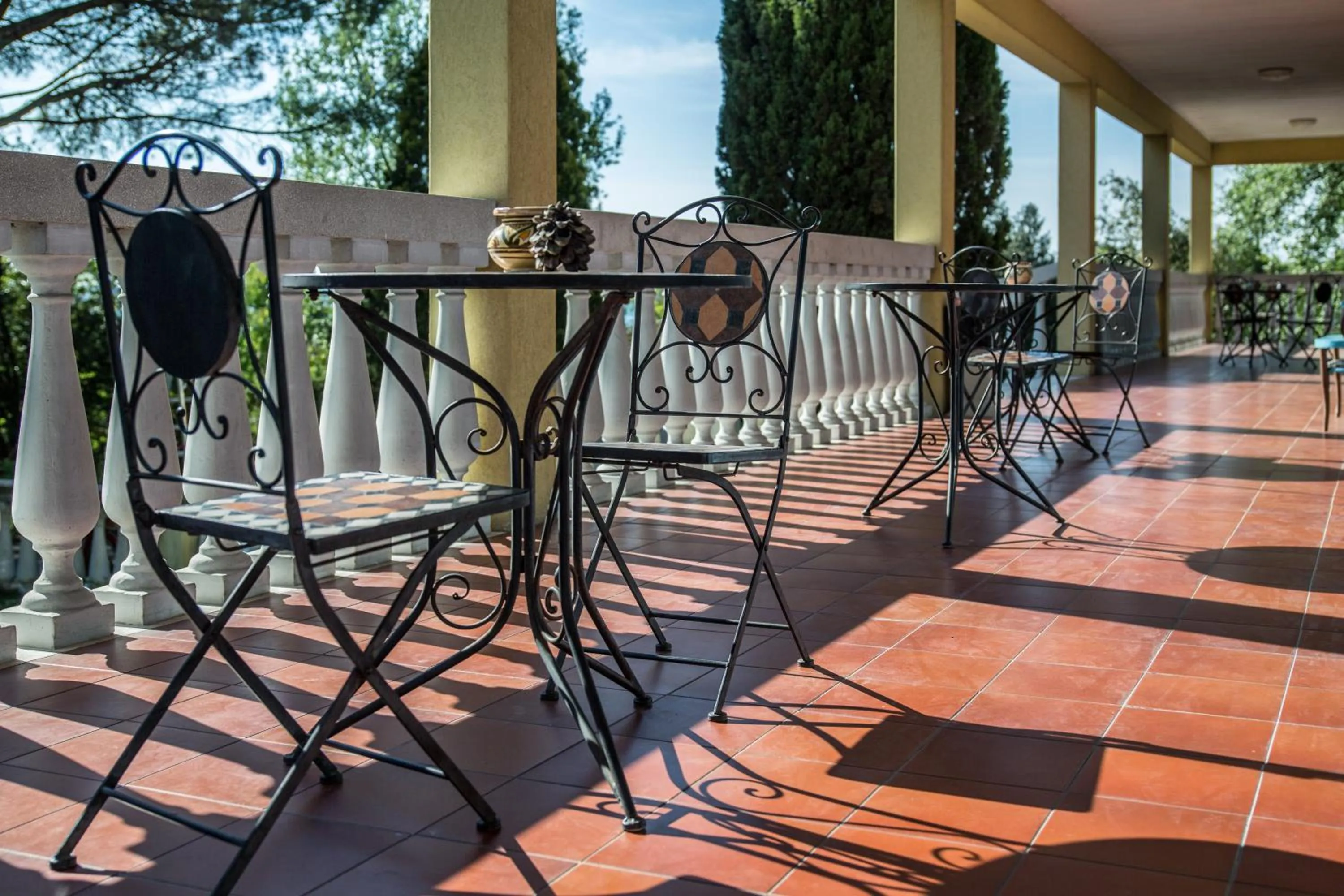 Balcony/Terrace in Hotel Il Lato Azzurro - Isola di Sant'Erasmo - NO VEHICLES ACCESS