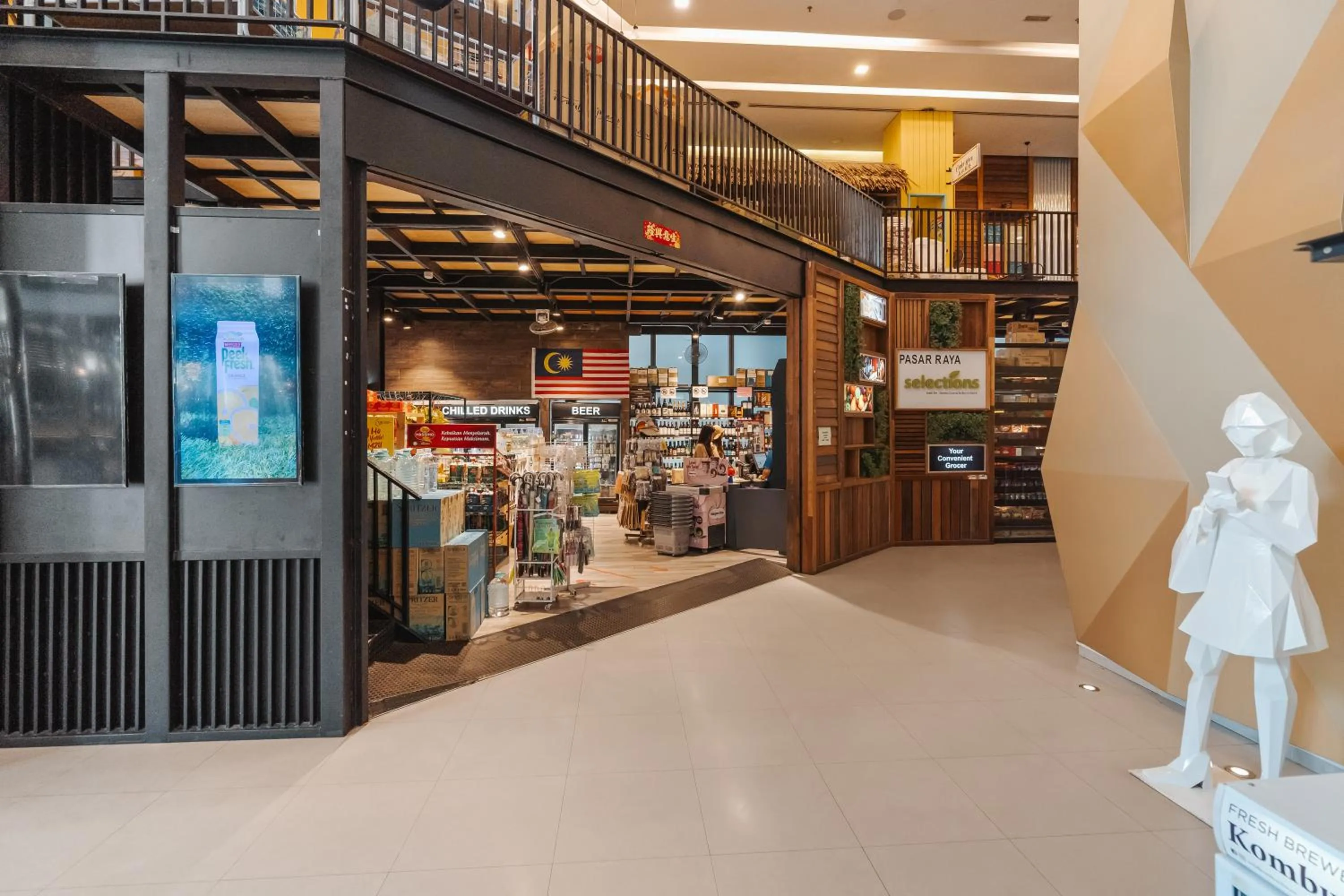 Supermarket/grocery shop in Summer Suites KLCC Apartments by soulasia