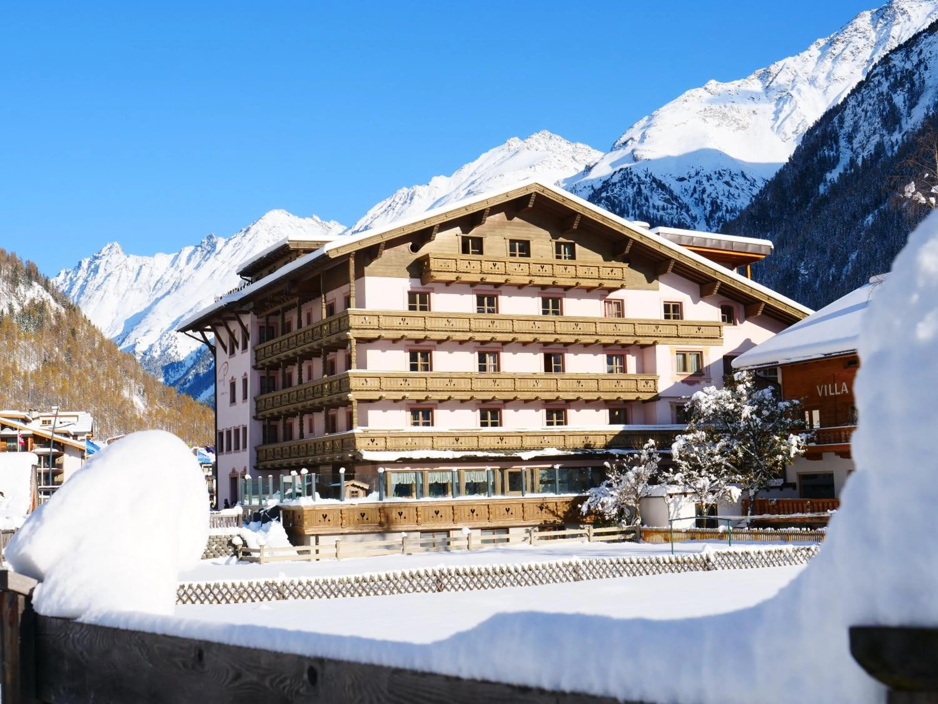 Property building in Parkhotel Sölden