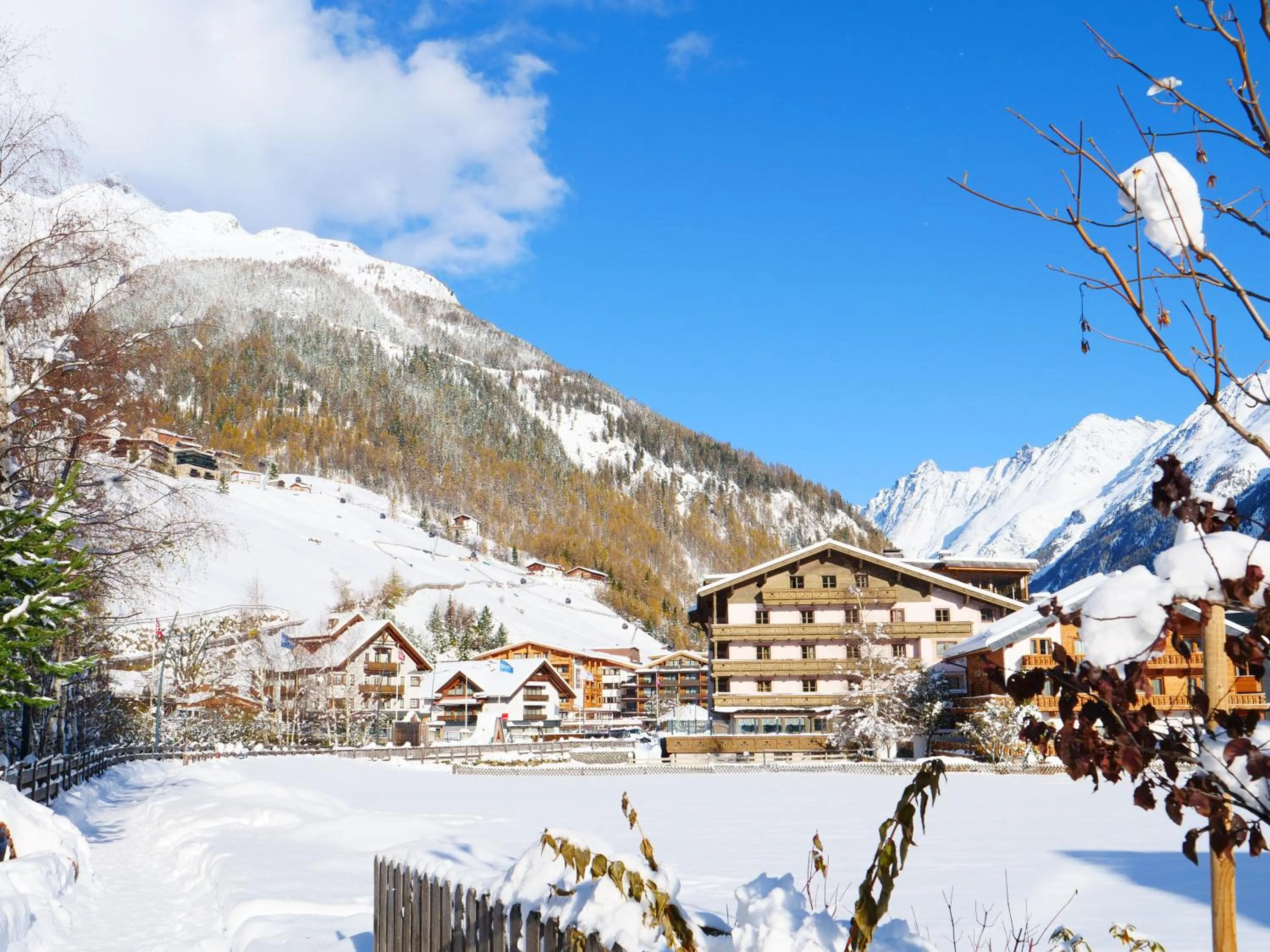 Property building in Parkhotel Sölden