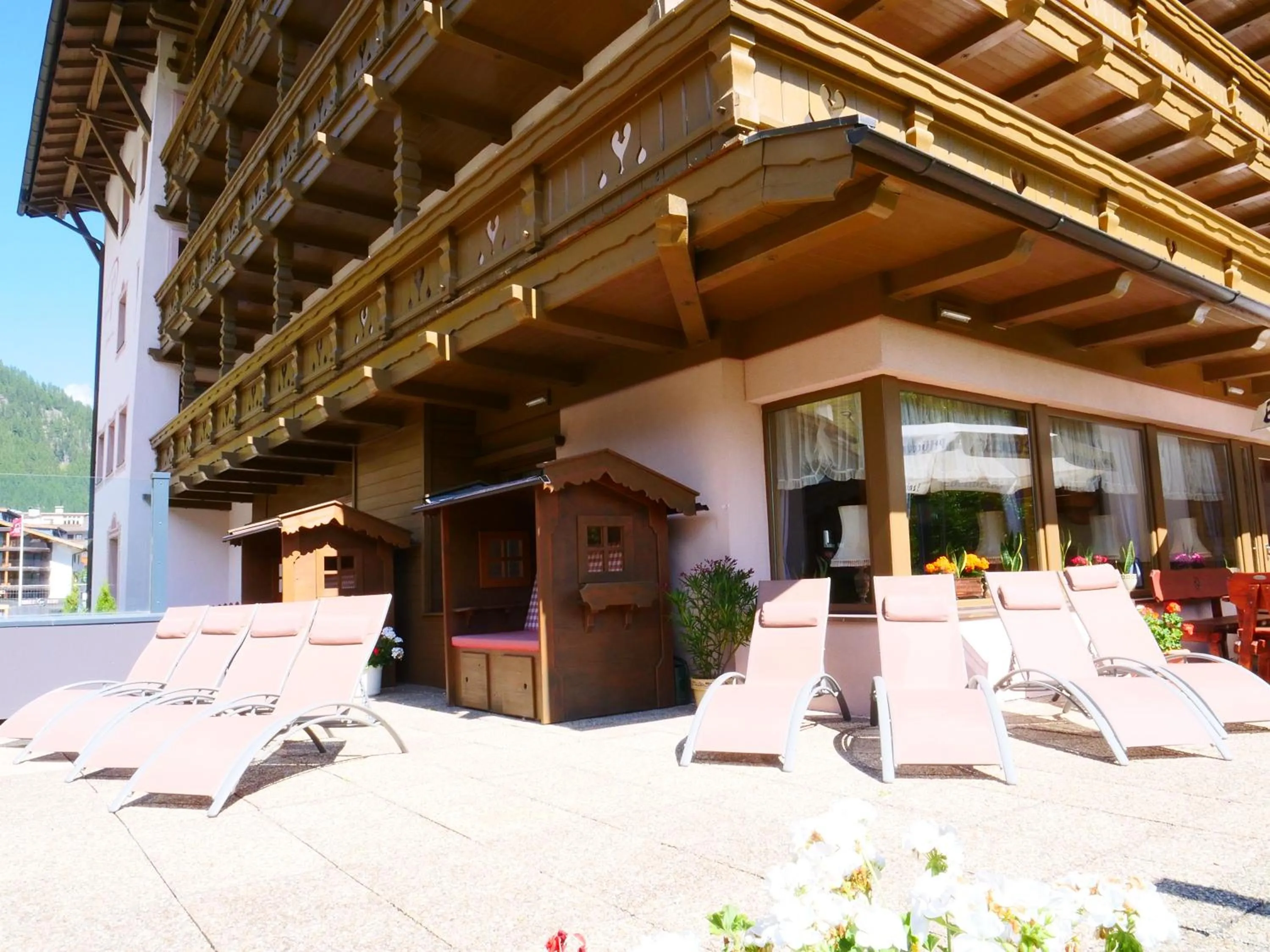 Balcony/Terrace in Parkhotel Sölden