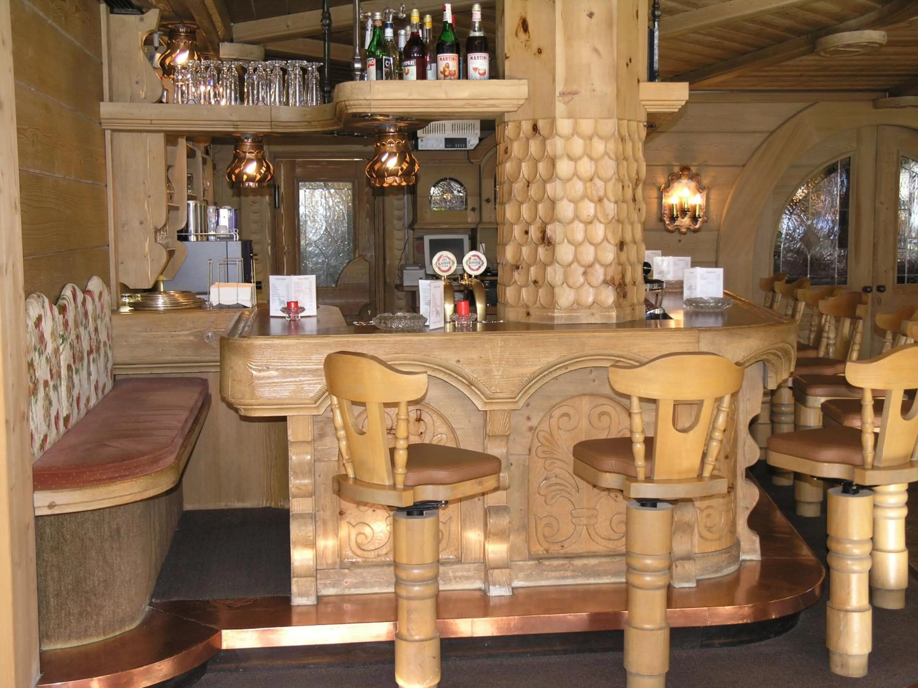 Lounge or bar in Parkhotel Sölden