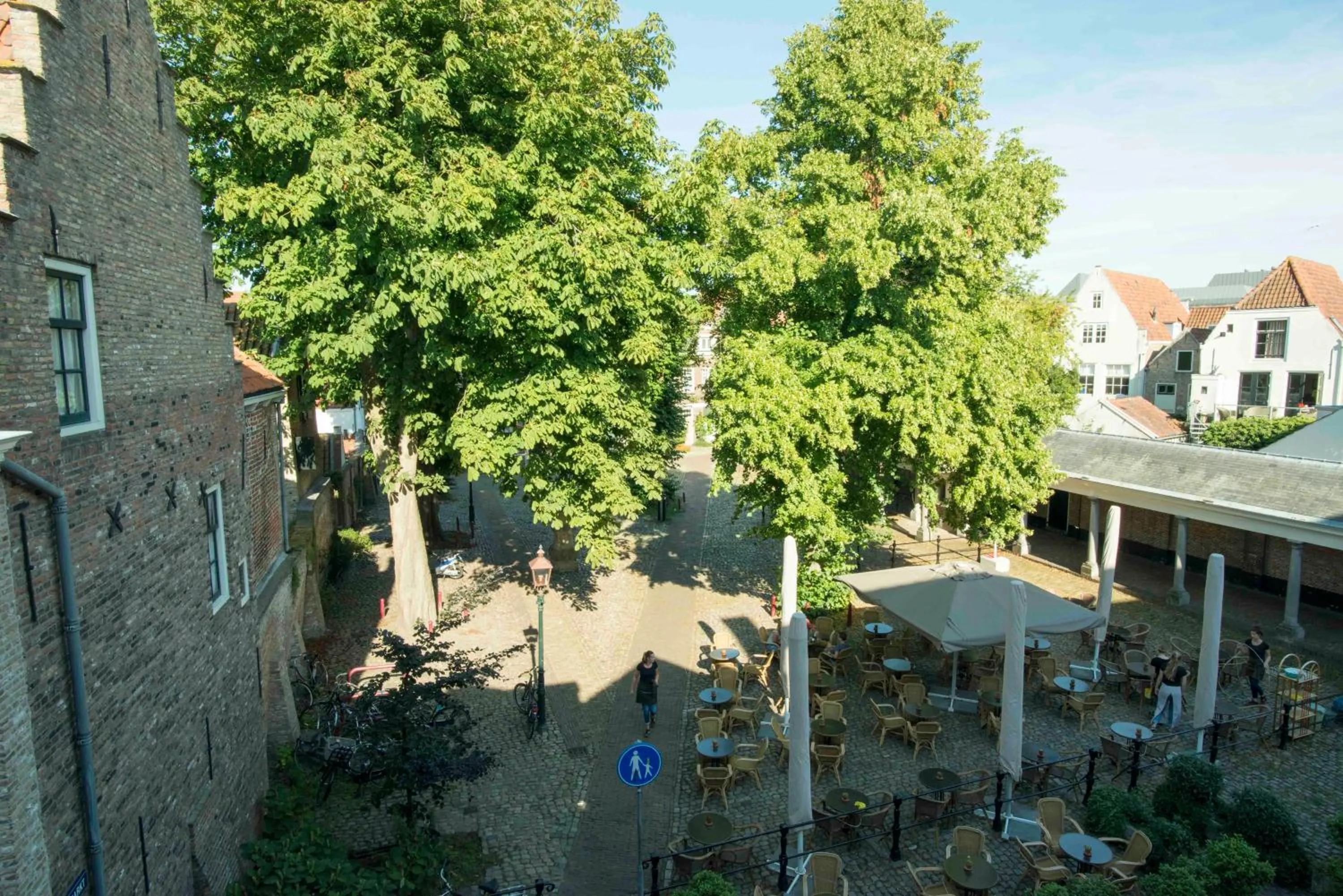 City view in Logement 't Oude Bierhuys