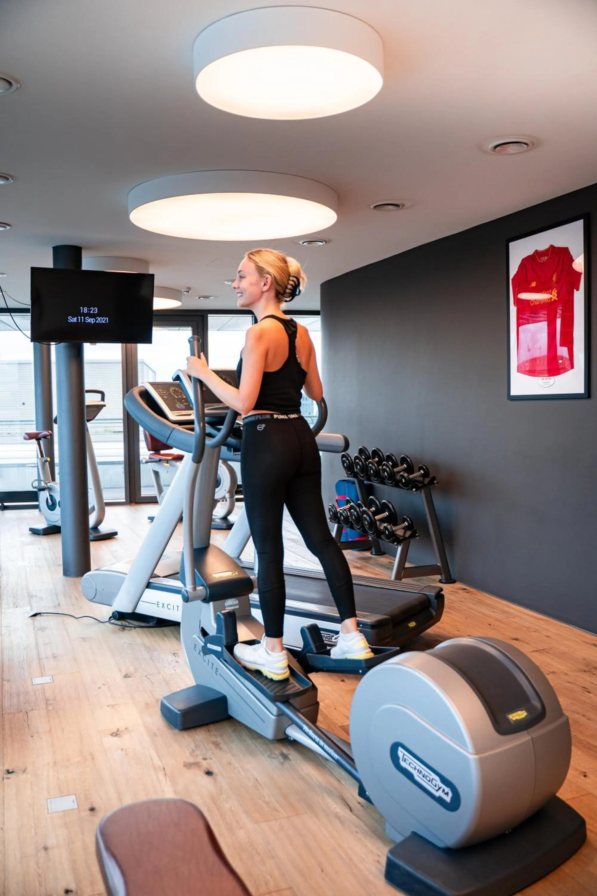 Fitness centre/facilities in V8 HOTEL Motorworld Region Stuttgart